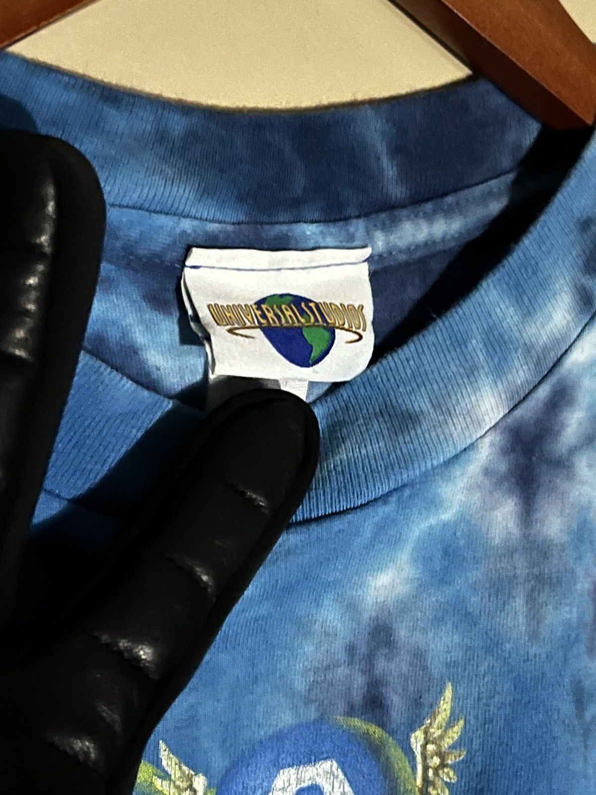 Universal Studios 2000 Universal Studios Captain America Tie Dye Tee - M Size US M / EU 48-50 / 2 - 3 Thumbnail