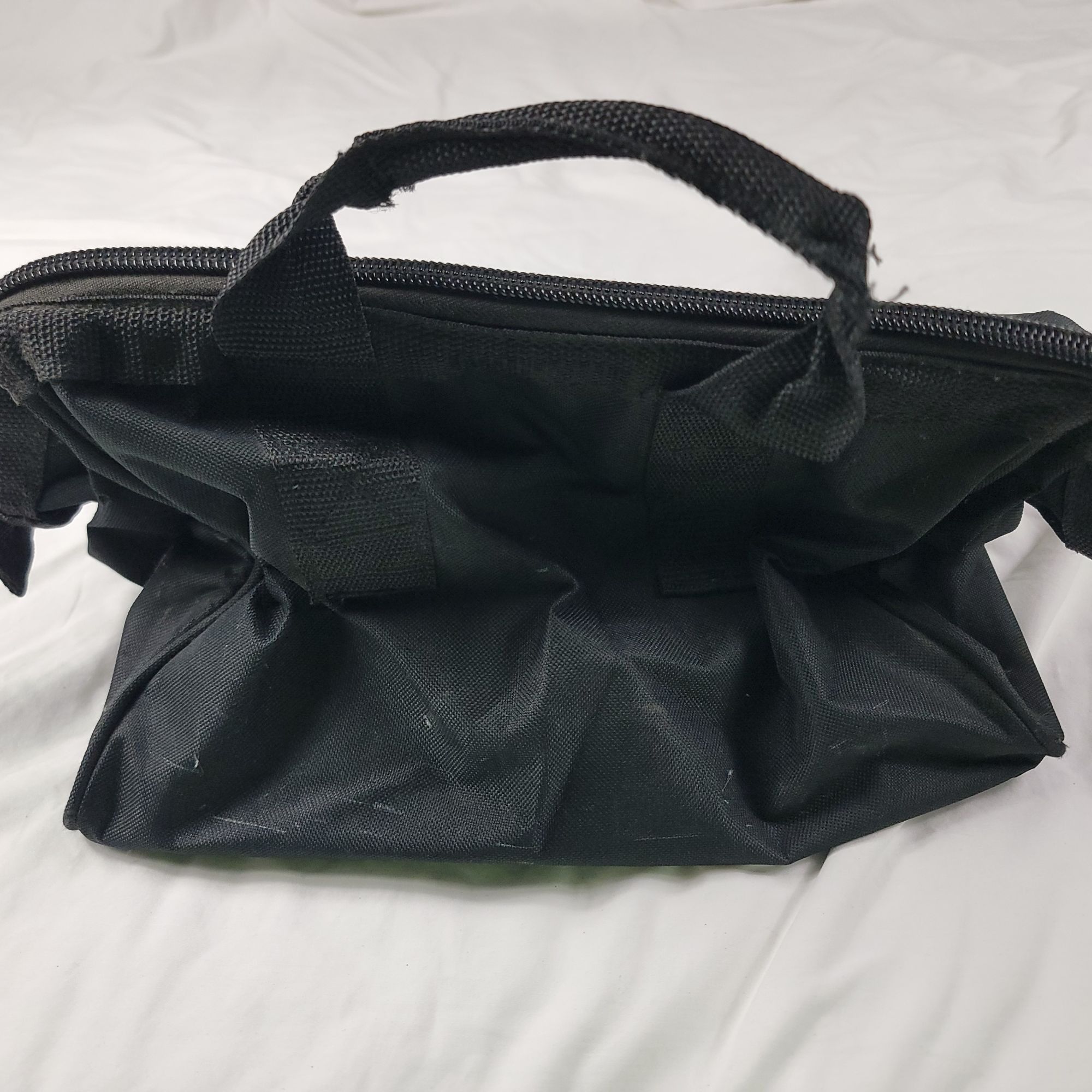 Craftsman Craftsman Large Mouth Tool Bag Heavy Duty Black Red Polyeste Size ONE SIZE - 2 Thumbnail