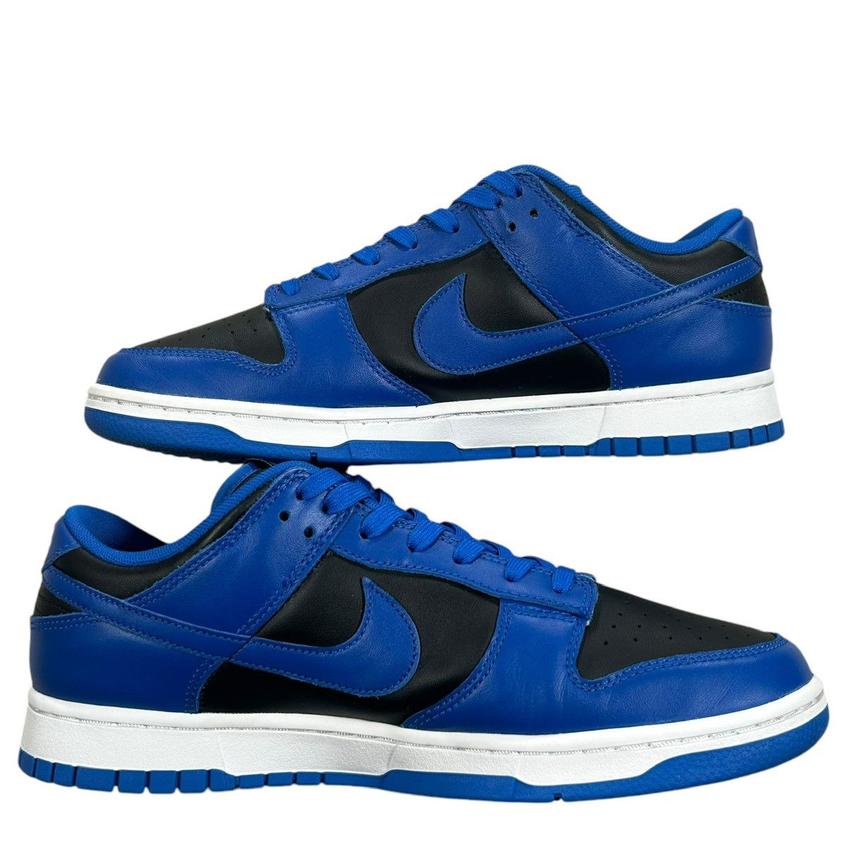Nike Nike Dunk Low Retro Black Hyper Cobalt Blue 2020 Sneakers Size US 10 / EU 43 - 2 Thumbnail