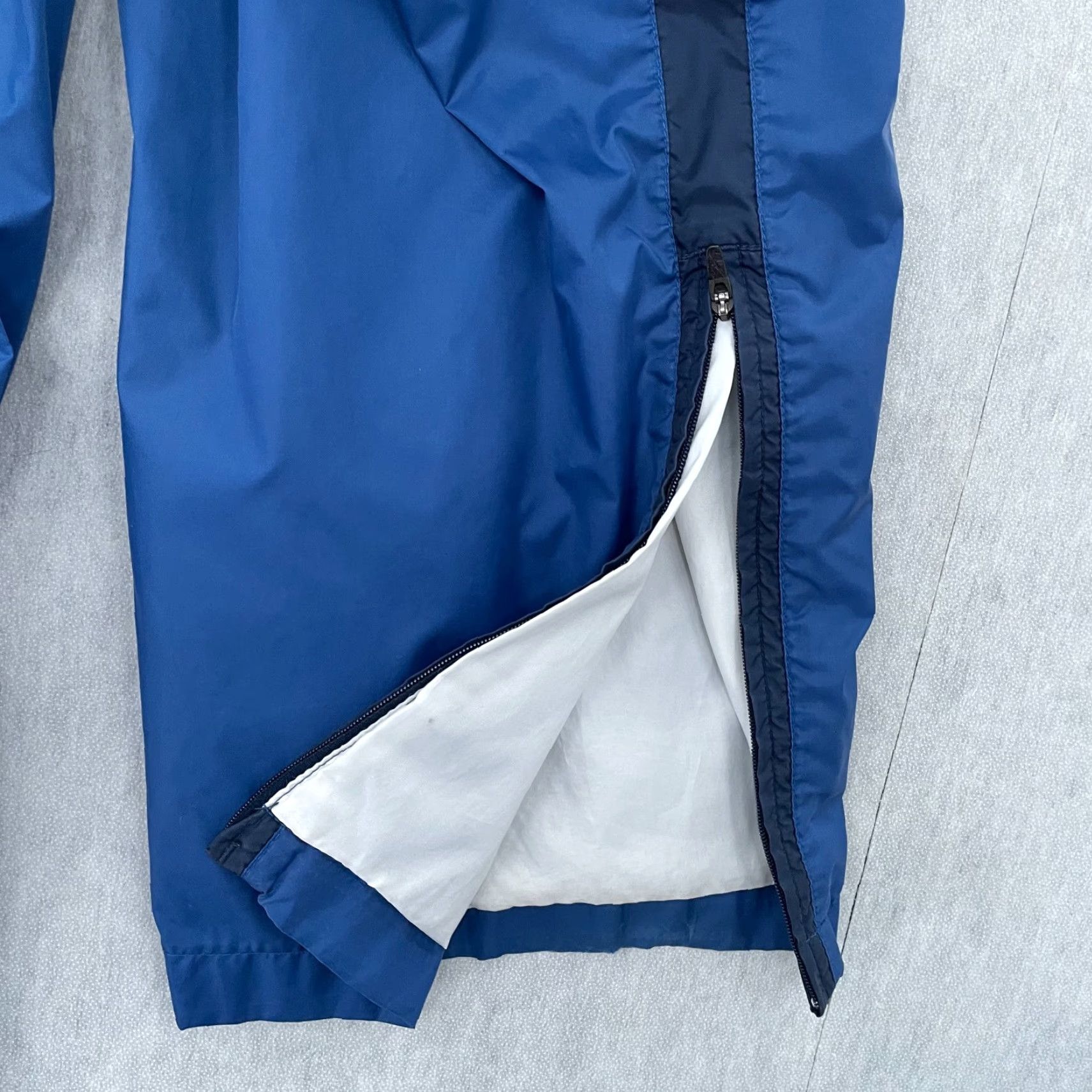 Nike VINTAGE Nike Pants Adult Large Blue Jogger Pockets Drawstring Logo Mens L Size US 33 - 5 Thumbnail