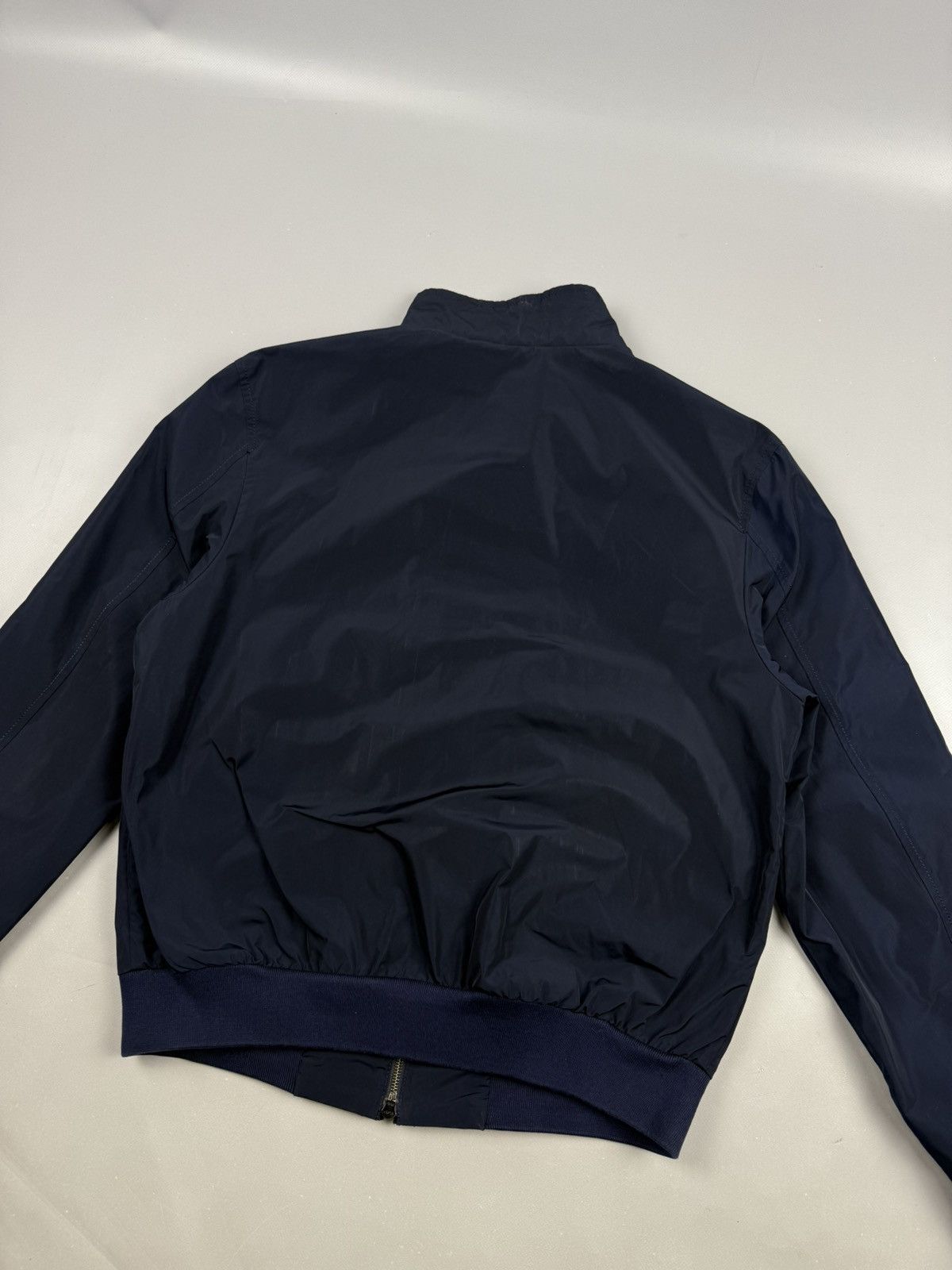 Burberry Burberry bomber navy blue whit novackeck size M mens Size US M / EU 48-50 / 2 - 10 Thumbnail