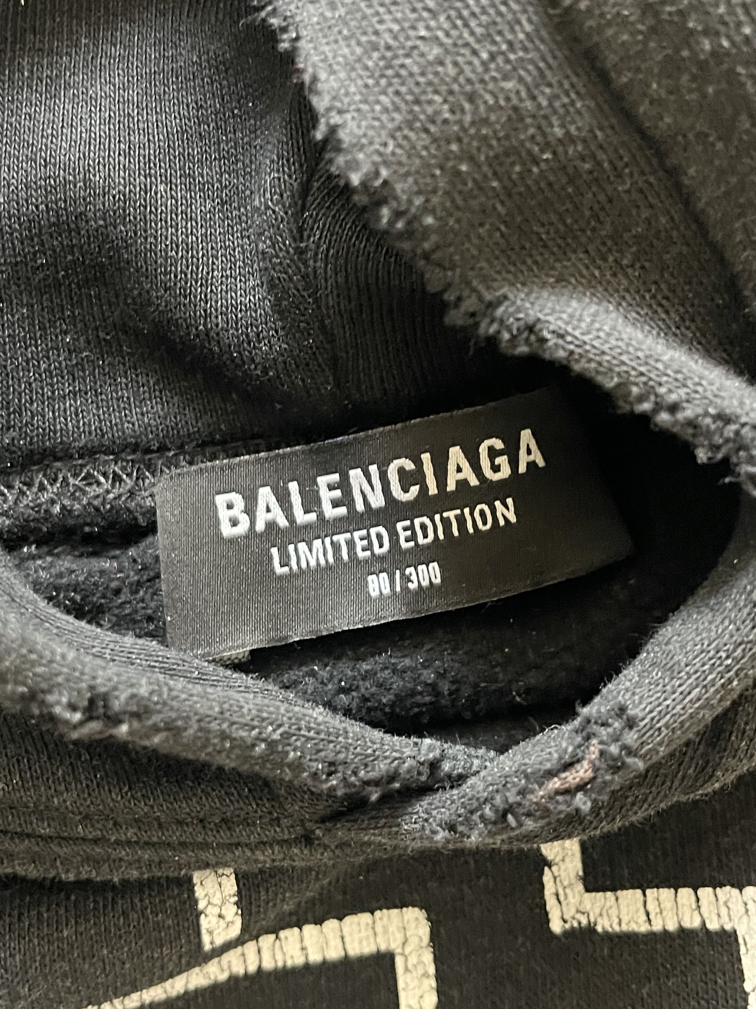 Balenciaga RAMMSTEIN HOODIE Size US XXS / EU 40 - 3 Thumbnail