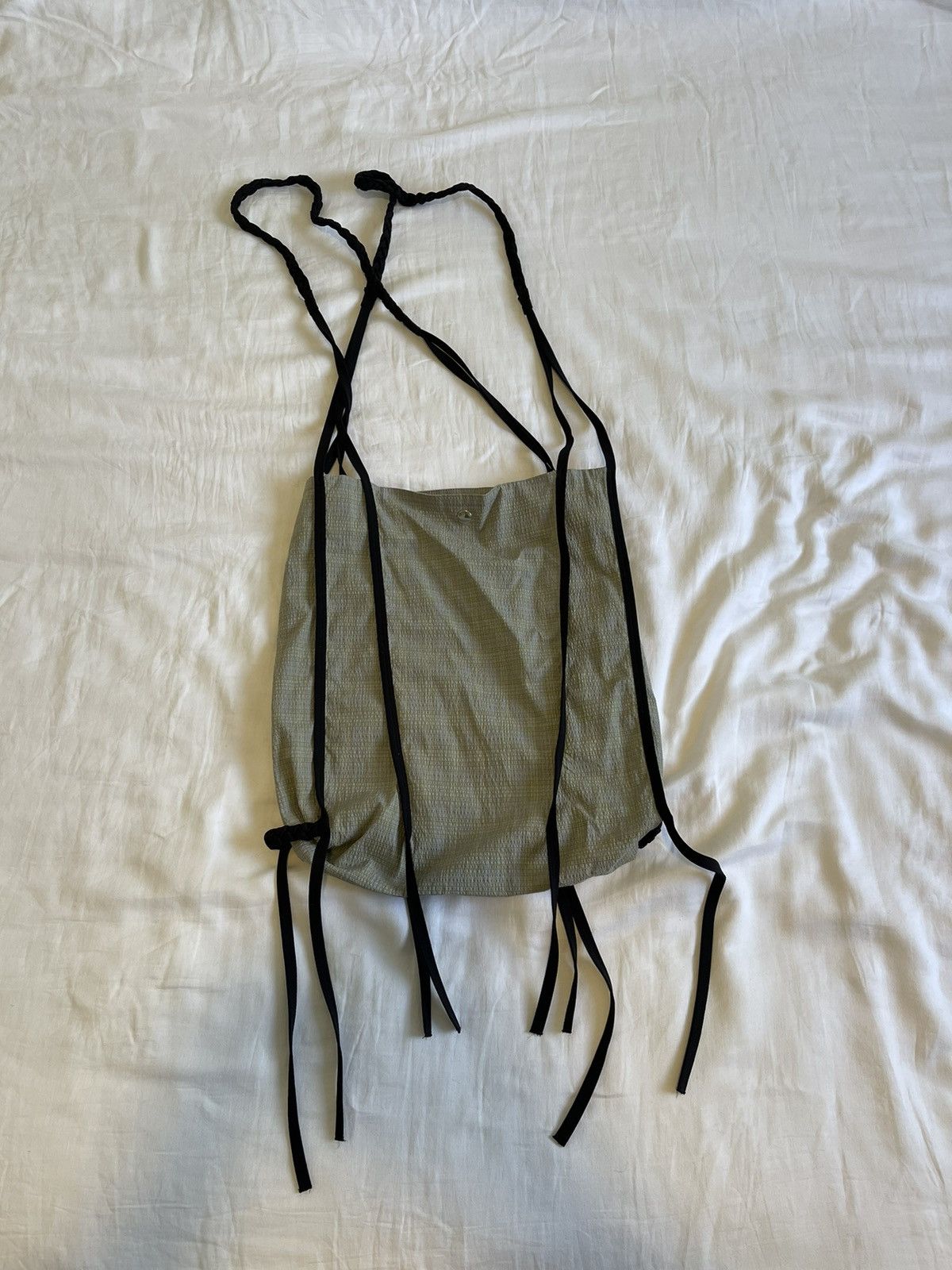 Kiko Kostadinov Black Crochet Bag | Grailed