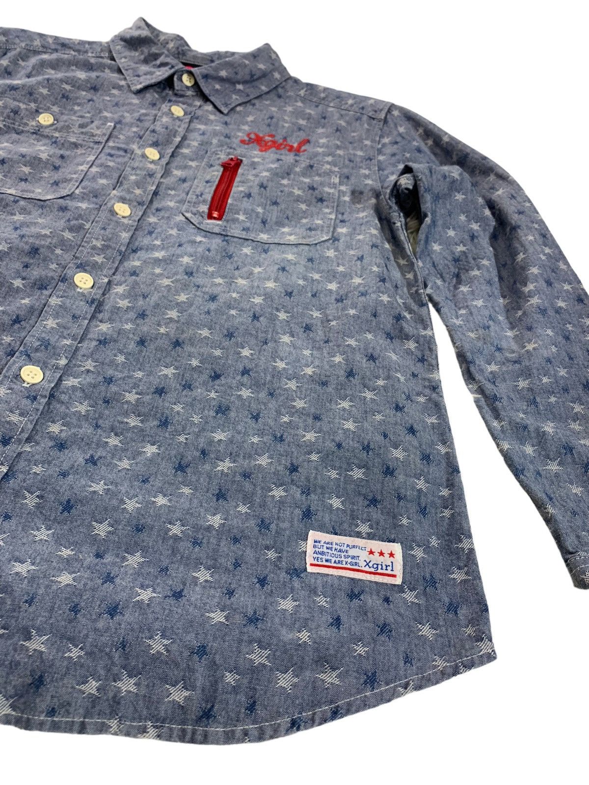 Designer × Japanese Brand X-GIRL JAPANESE BRAND SHIRT Size US S / EU 44-46 / 1 - 3 Thumbnail