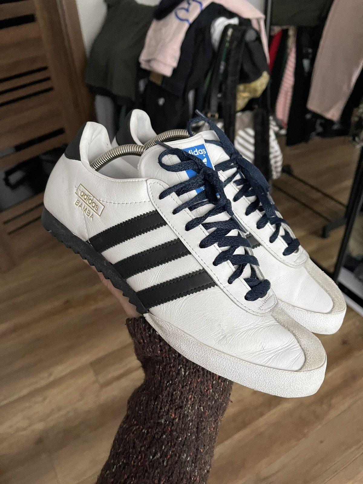Other Adidas Bamba Vintage Sneakers Shoes Low Top Size US 8.5 / EU 41-42 - 2 Thumbnail