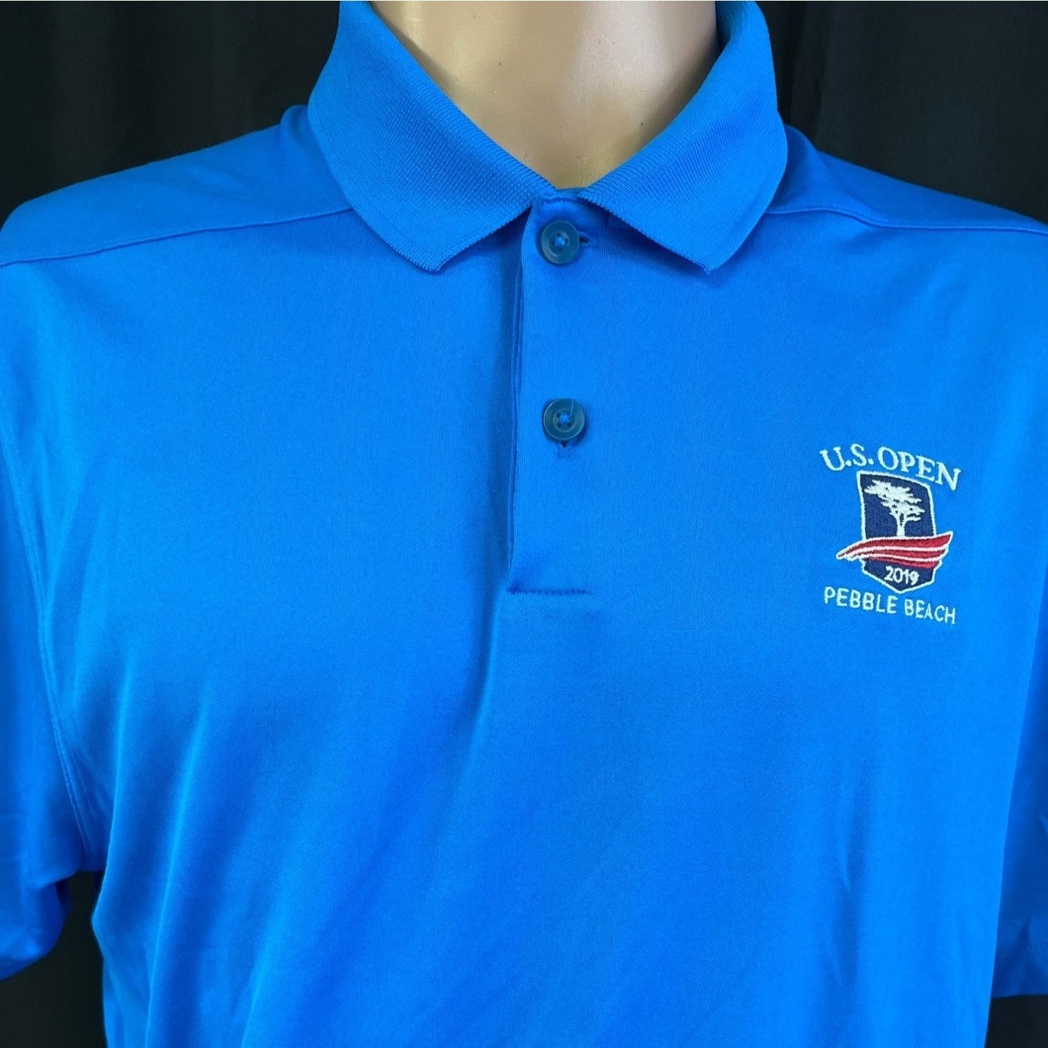 Nike Nike Golf Dri-Fit Men's Blue Golf Shirt/Polo Sz M SKU 4263 Size US M / EU 48-50 / 2 - 3 Thumbnail