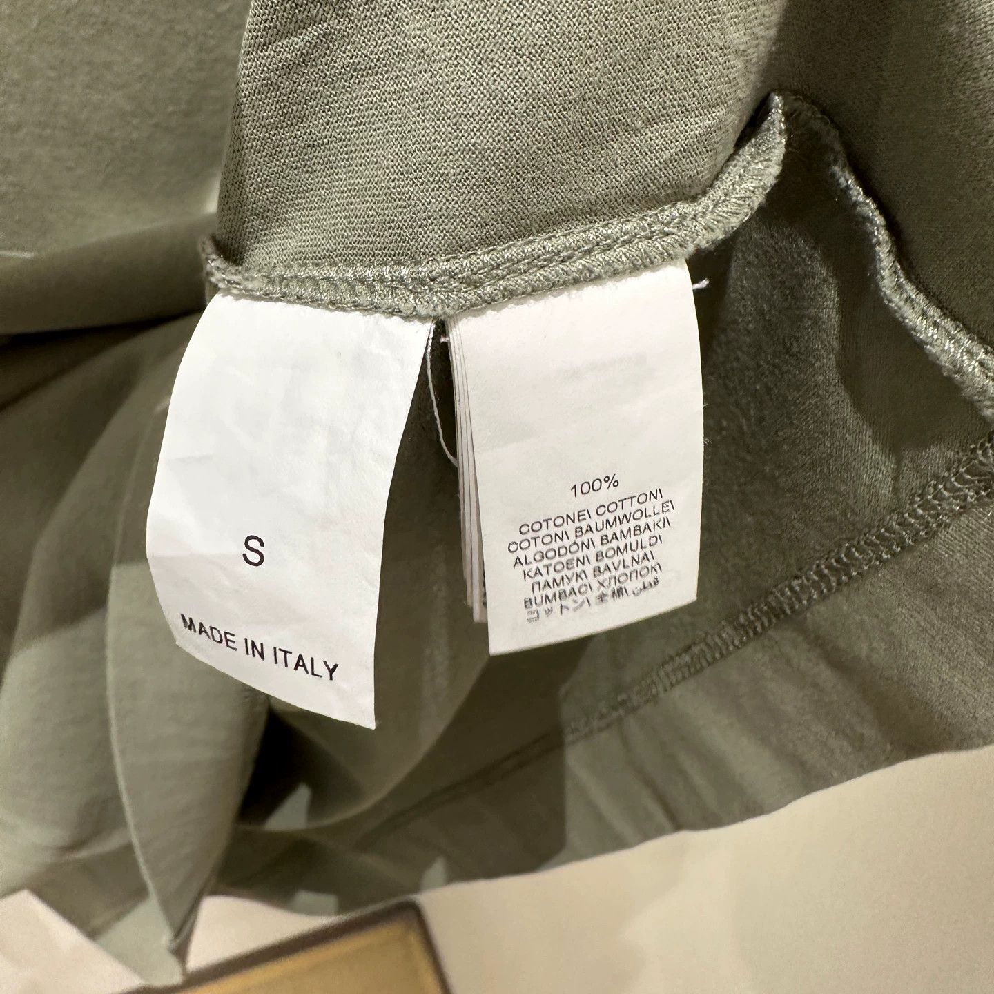 Brunello Cucinelli Brunello Cucinelli apr680 Beaded Crewneck SS Cotton S Size US S / EU 44-46 / 1 - 4 Thumbnail