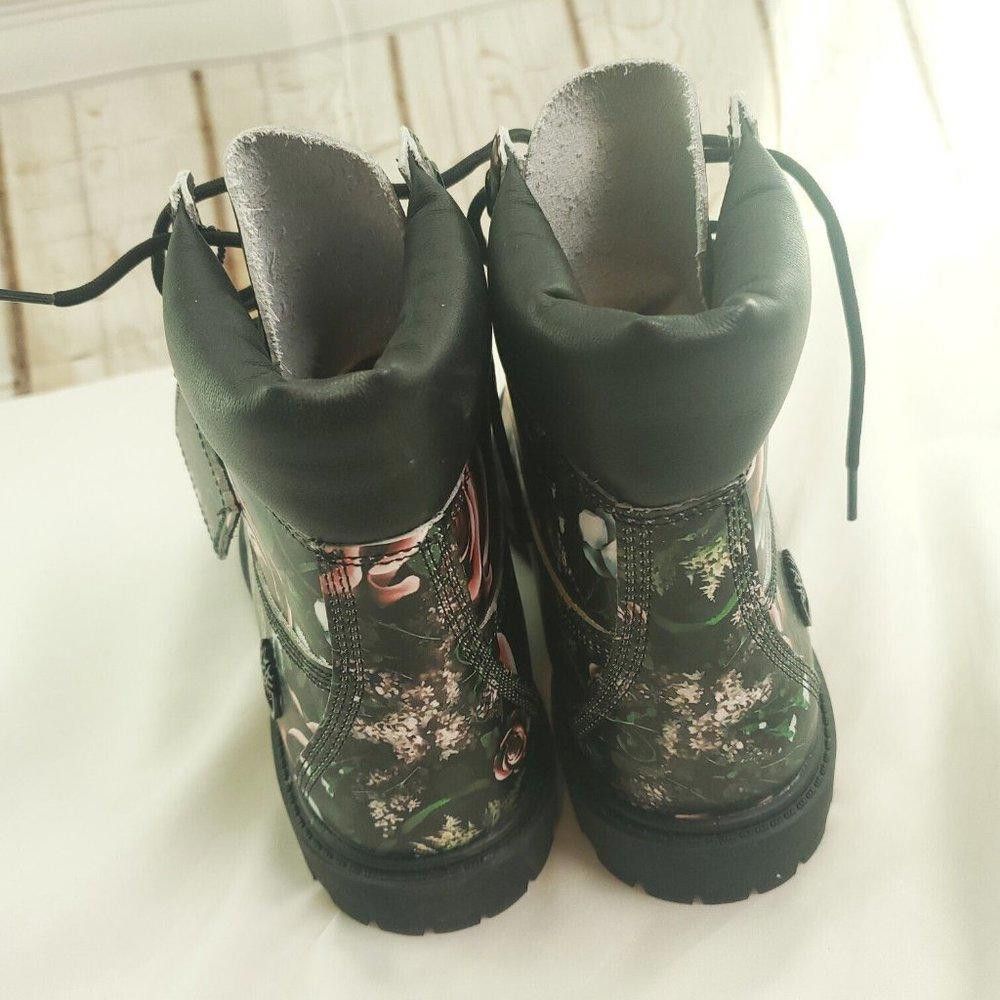 Timberland Timberland Womens Primaloft Black Floral Rain Boots Size 7.5 Size US 7.5 / IT 37.5 - 6 Thumbnail