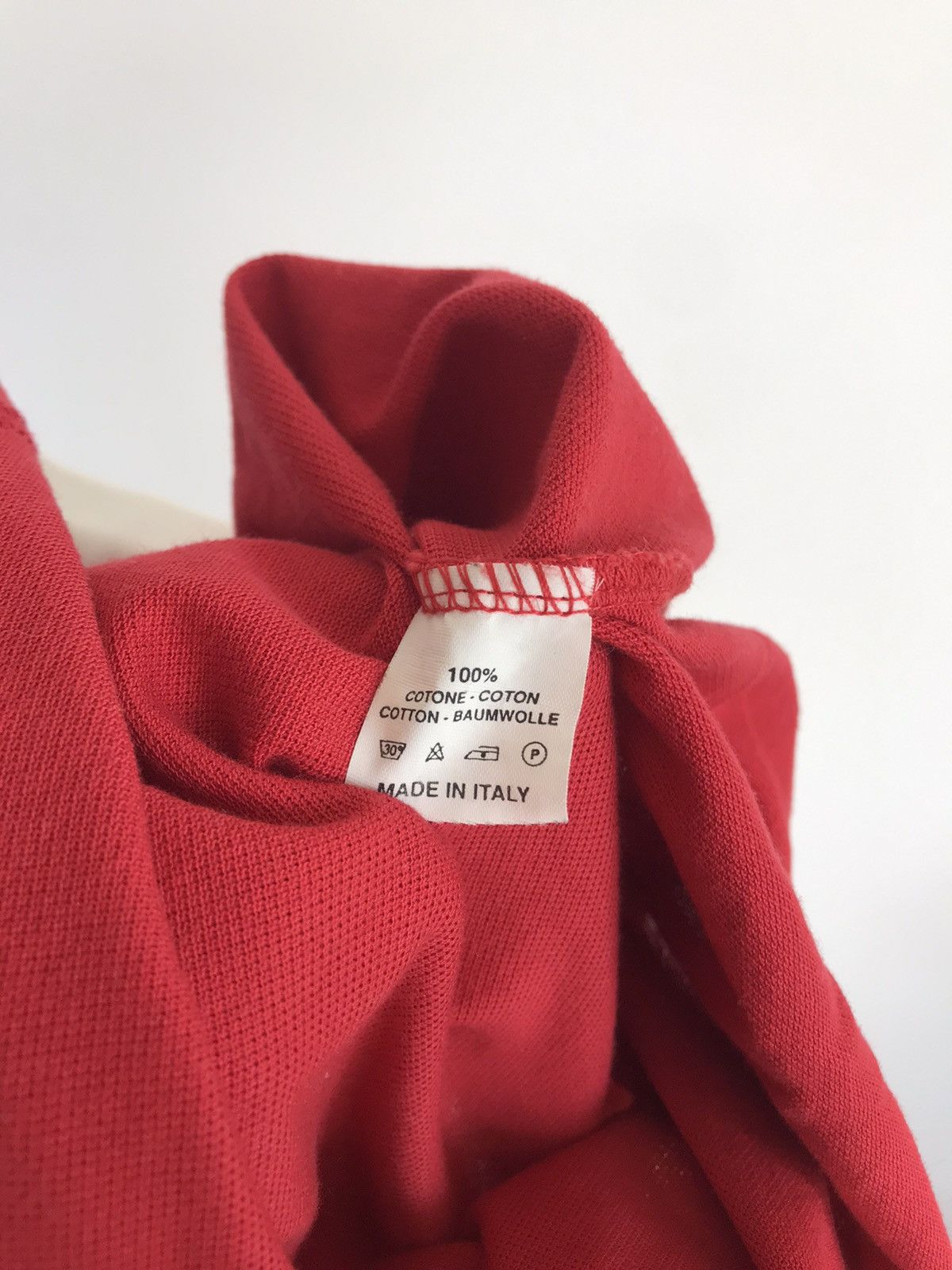 Cerruti 1881 × Ferrari × Vintage Vintage Cerruti Ferrari Red Polo Shirt Made in Italy Size US XXL / EU 58 / 5 - 5 Thumbnail