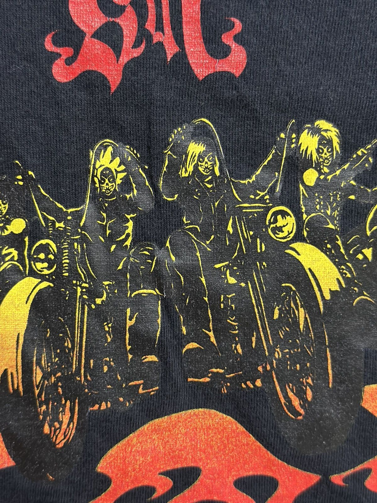 Band Tees × Vintage Vintage Sex Machineguns Faded Tee Size US M / EU 48-50 / 2 - 3 Thumbnail
