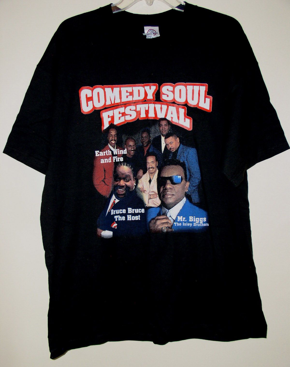 Vintage Comedy Soul Festival Concert Shirt 2003 Earth Wind Fire Size US XL / EU 56 / 4 - 1 Thumbnail