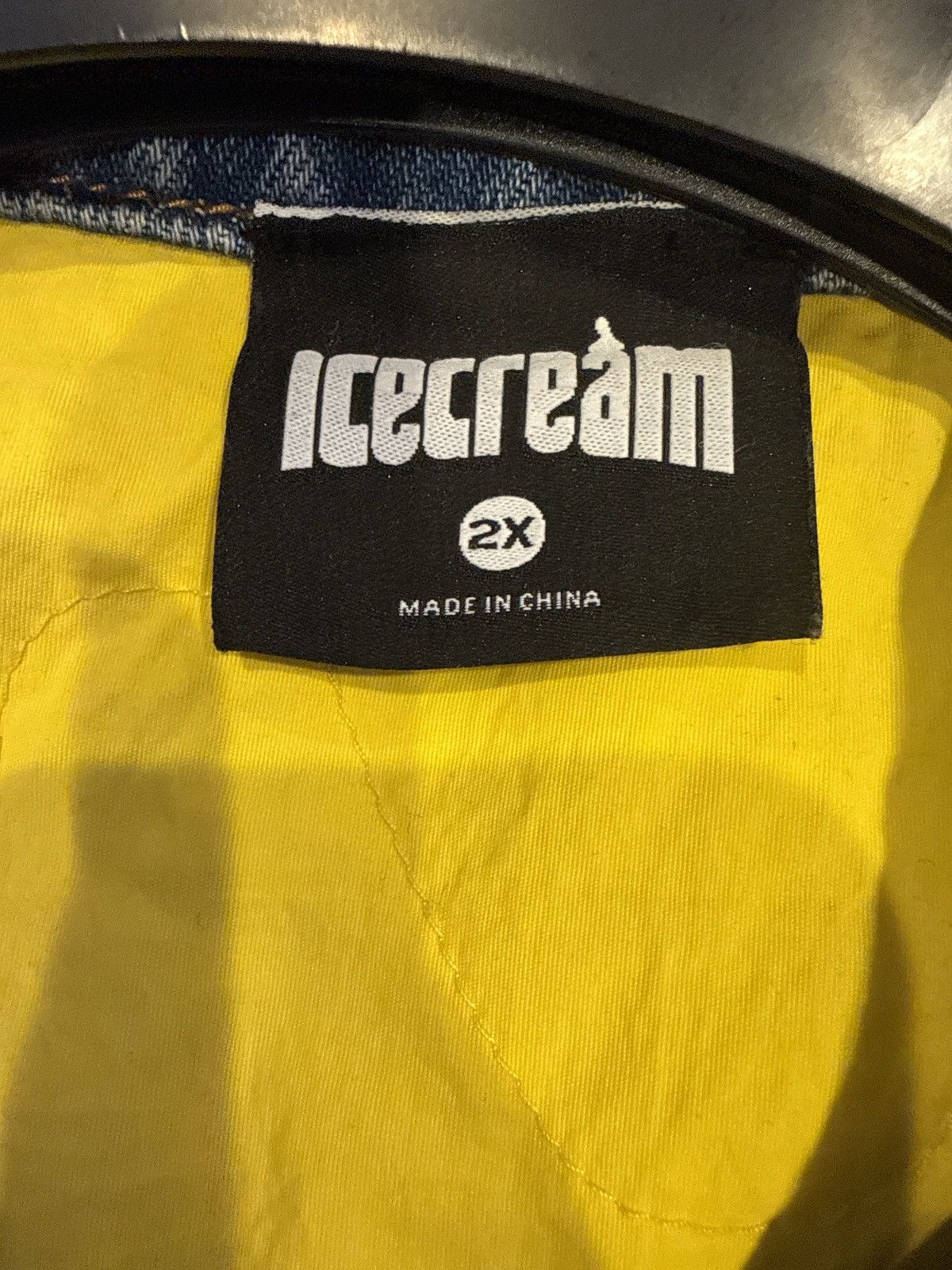 Icecream ICECREAM Bumble Reversible Denim Jacket Size US XL / EU 56 / 4 - 5 Thumbnail