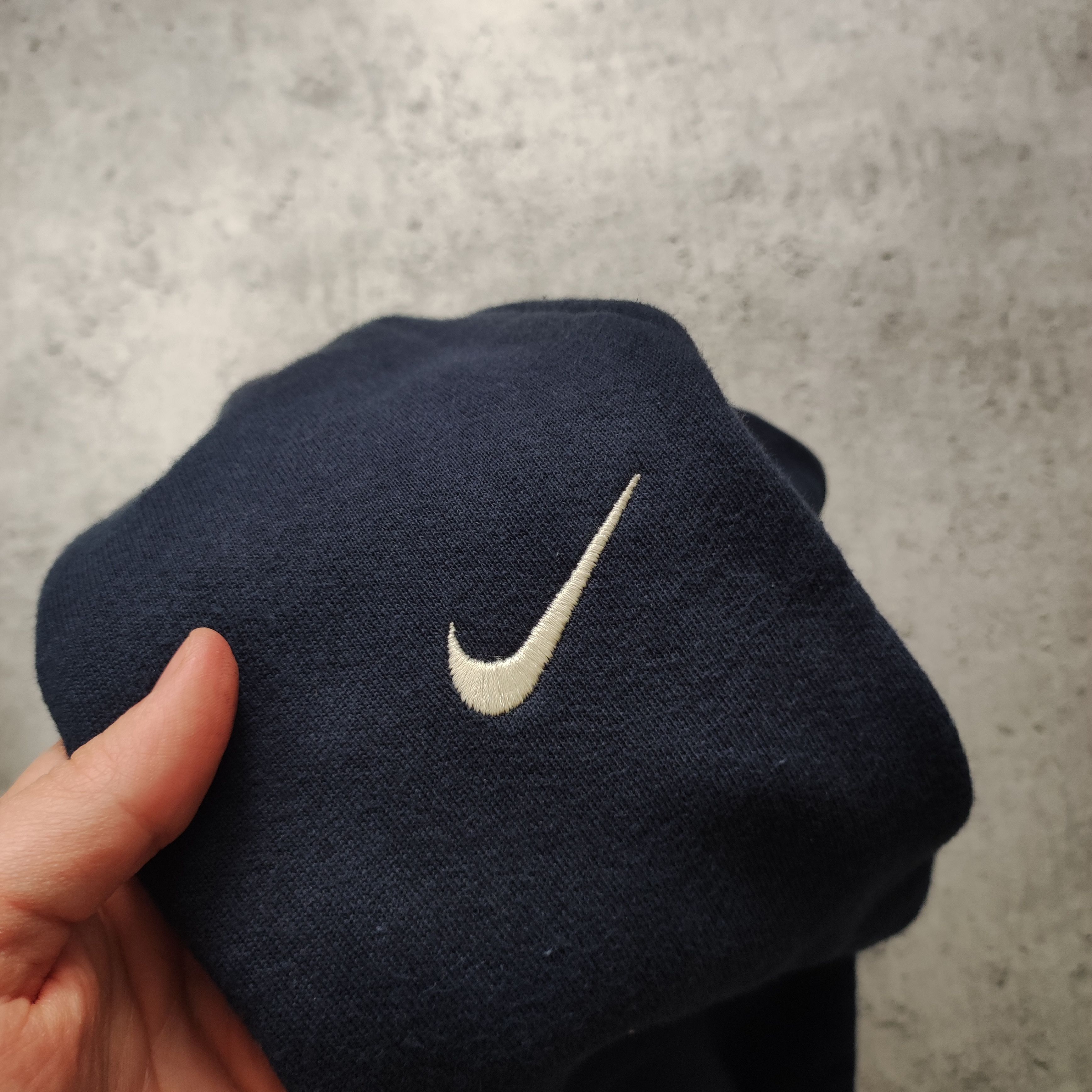 Nike × Vintage RARE Vintage 90s New With TAG Nike Navy Sweatpants Size US 30 / EU 46 - 5 Thumbnail