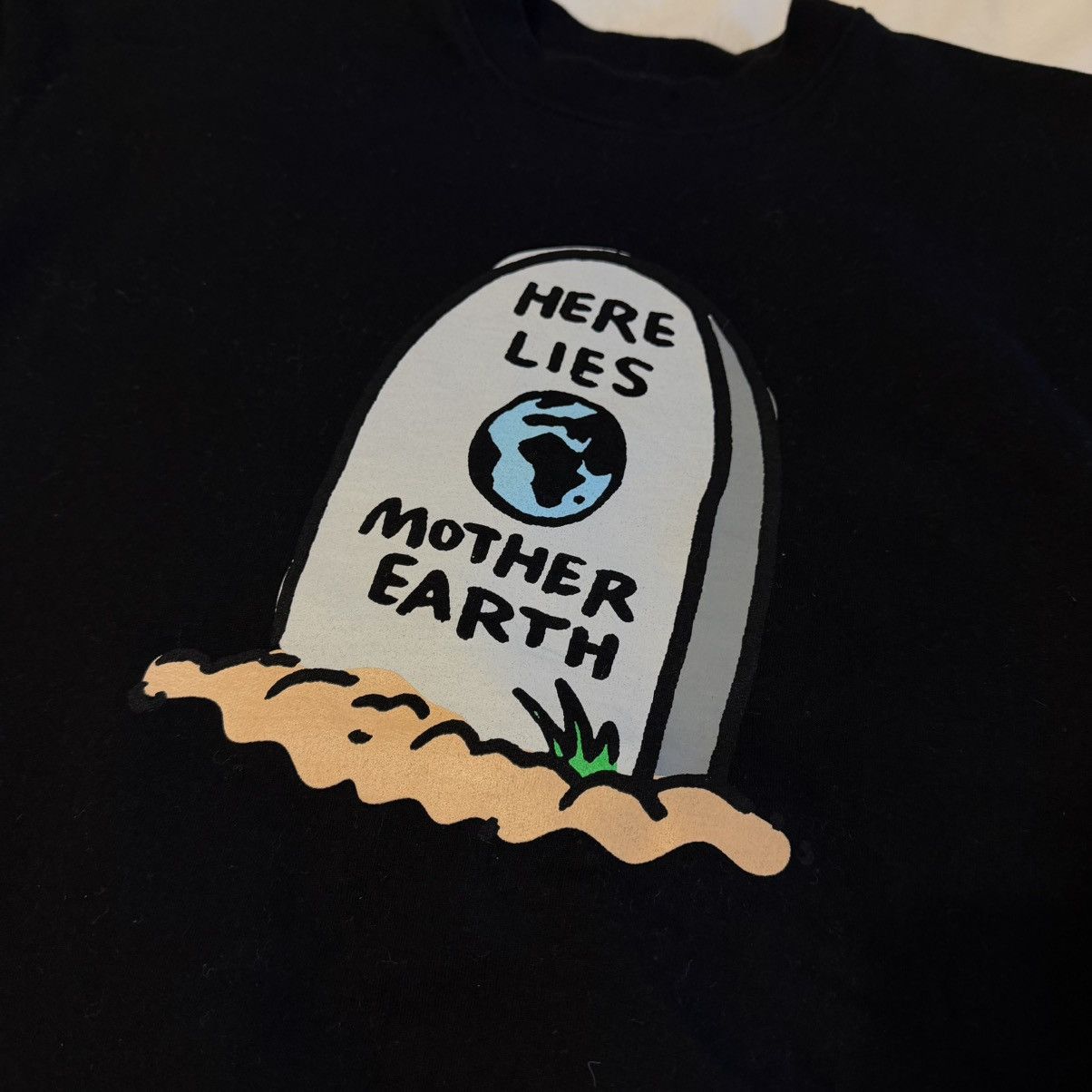 Golf Wang Here Lies Mother Earth Crewneck Sweater Size US M / EU 48-50 / 2 - 2 Thumbnail