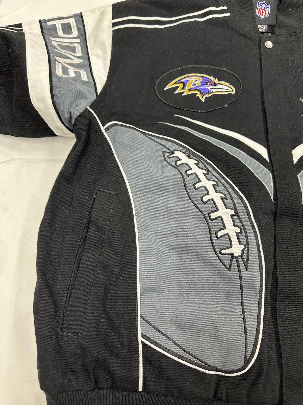 NFL Baltimore Ravens XLVII Champions NFL Jacket XXL 29x30.5 Size US XXL / EU 58 / 5 - 7 Thumbnail