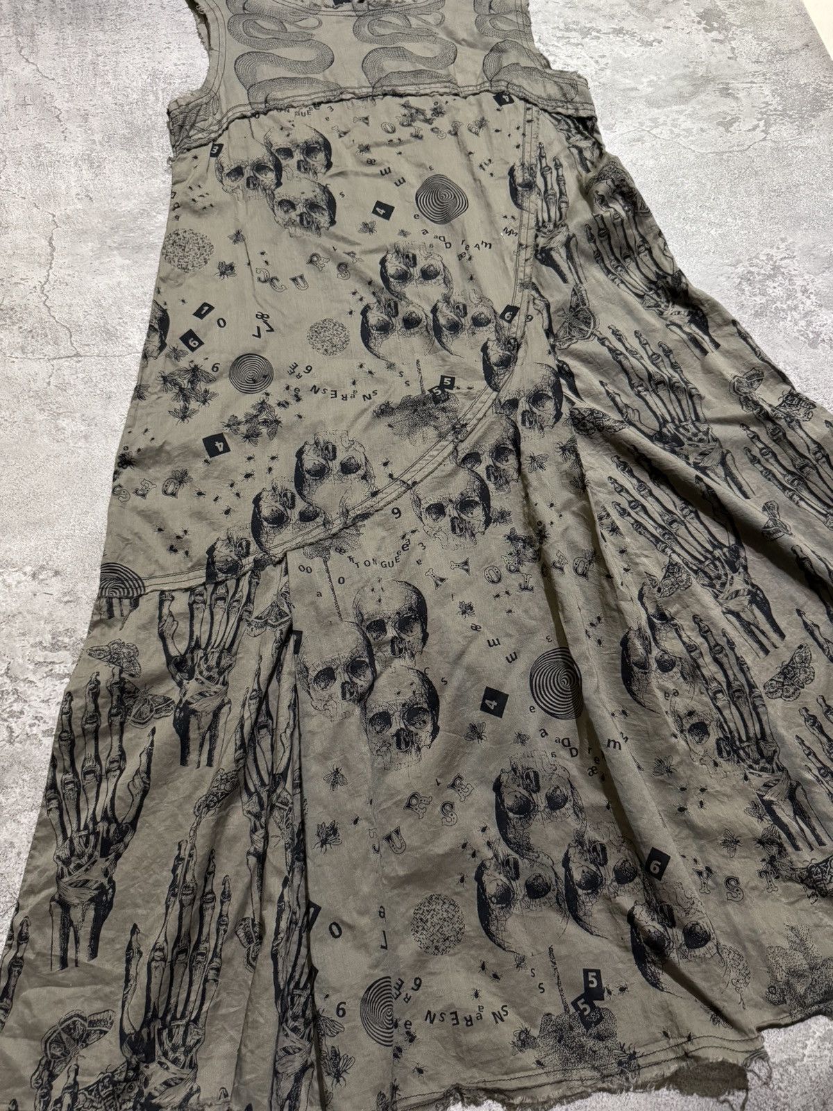 Hysteric Glamour Vintage Hysteric Glamour Snake Skull Sleevess Dres Size M / US 6-8 / IT 42-44 - 3 Thumbnail