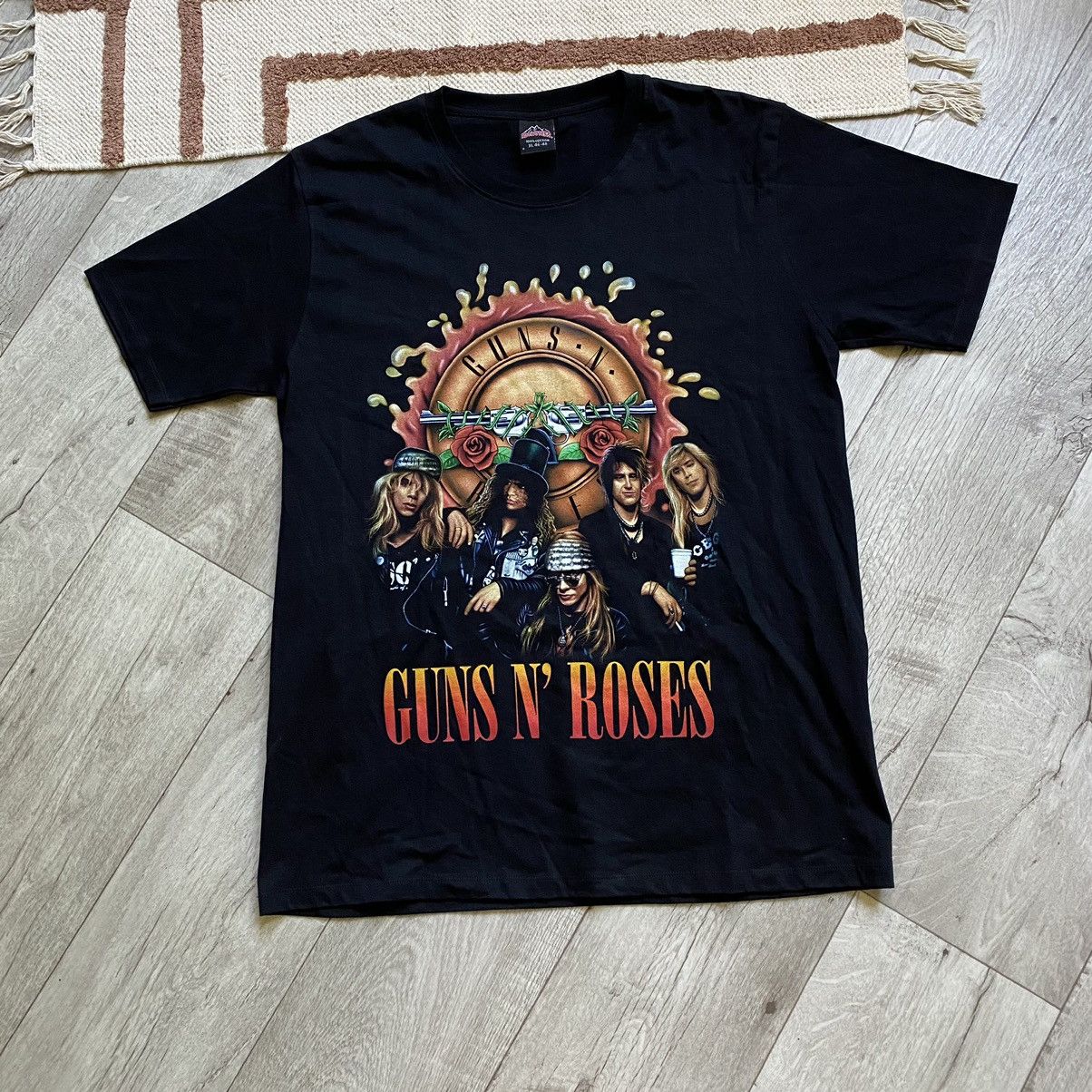 Band Tees VINTAGE GUNS N ROSES AXEL ROSE 90s T SHIRT ROCK Size US XL / EU 56 / 4 - 1 Thumbnail