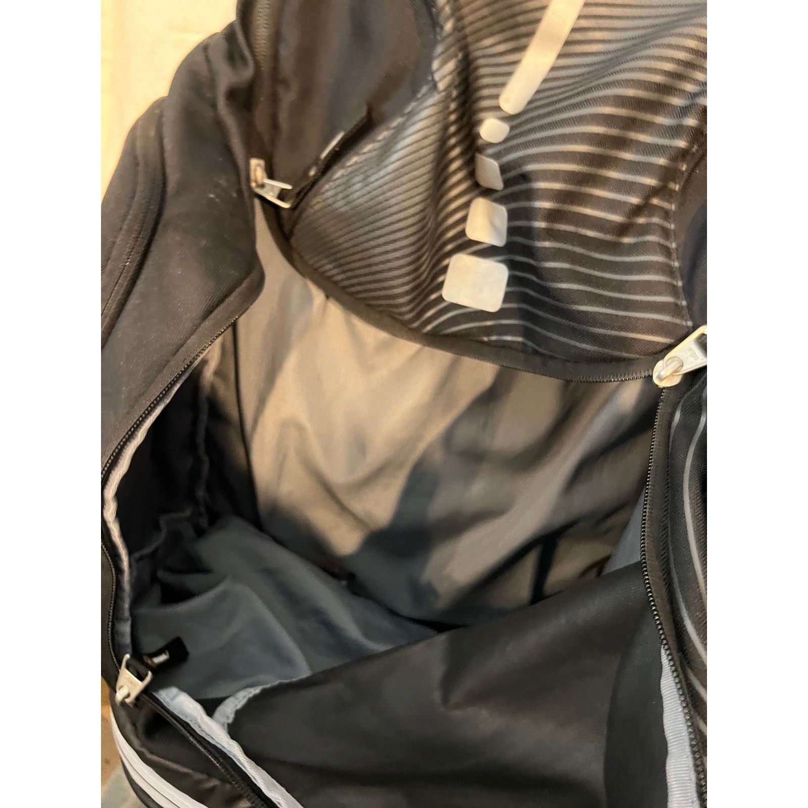 Nike Nike Elite Pro Hoops Basketball Backpack Bag Black White Size ONE SIZE - 4 Thumbnail