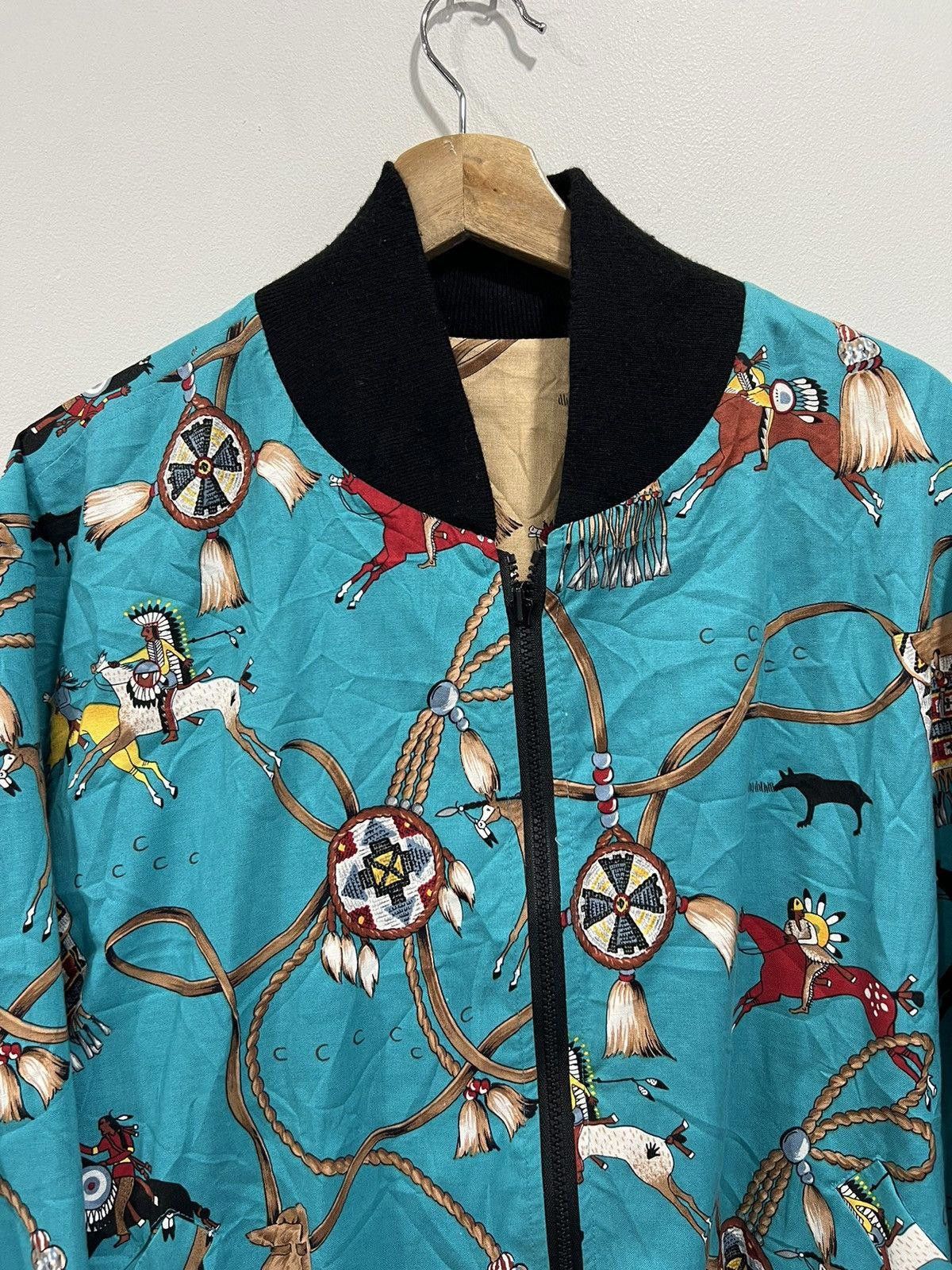 Vintage Vintage Reversible Equestrian Horses All Over Print Jacket Size US XL / EU 56 / 4 - 6 Thumbnail