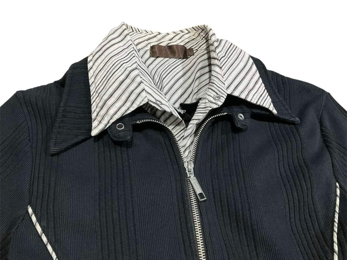 Hysteric Glamour × If Six Was Nine × Japanese Brand 🔥Y2K Japanese Agate Gothic Zipper Double Layer Shirt Size US S / EU 44-46 / 1 - 4 Thumbnail