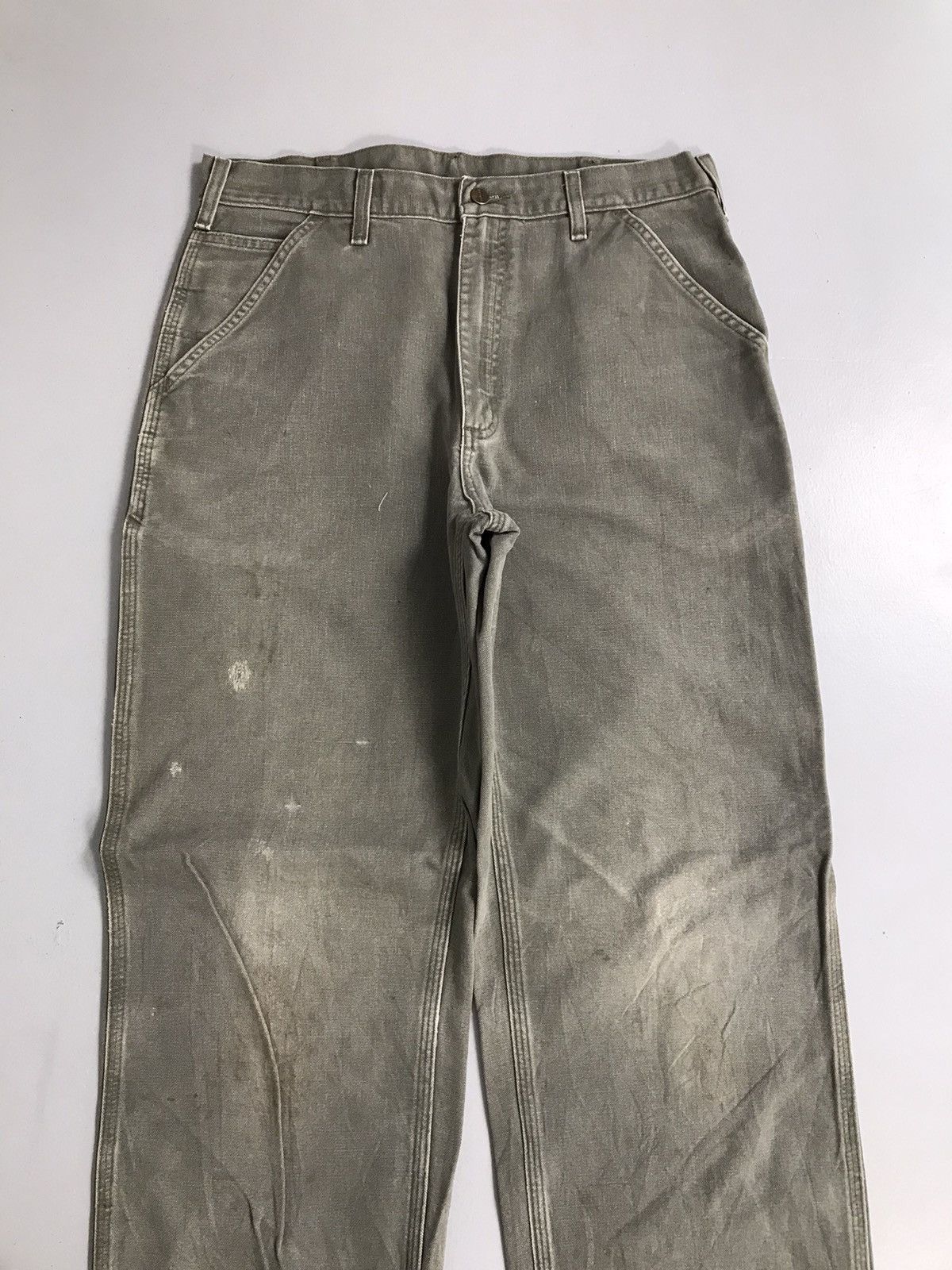 Carhartt Vintage faded Carhartt B11 mos carpenter denim Size US 36 / EU 52 - 5 Thumbnail