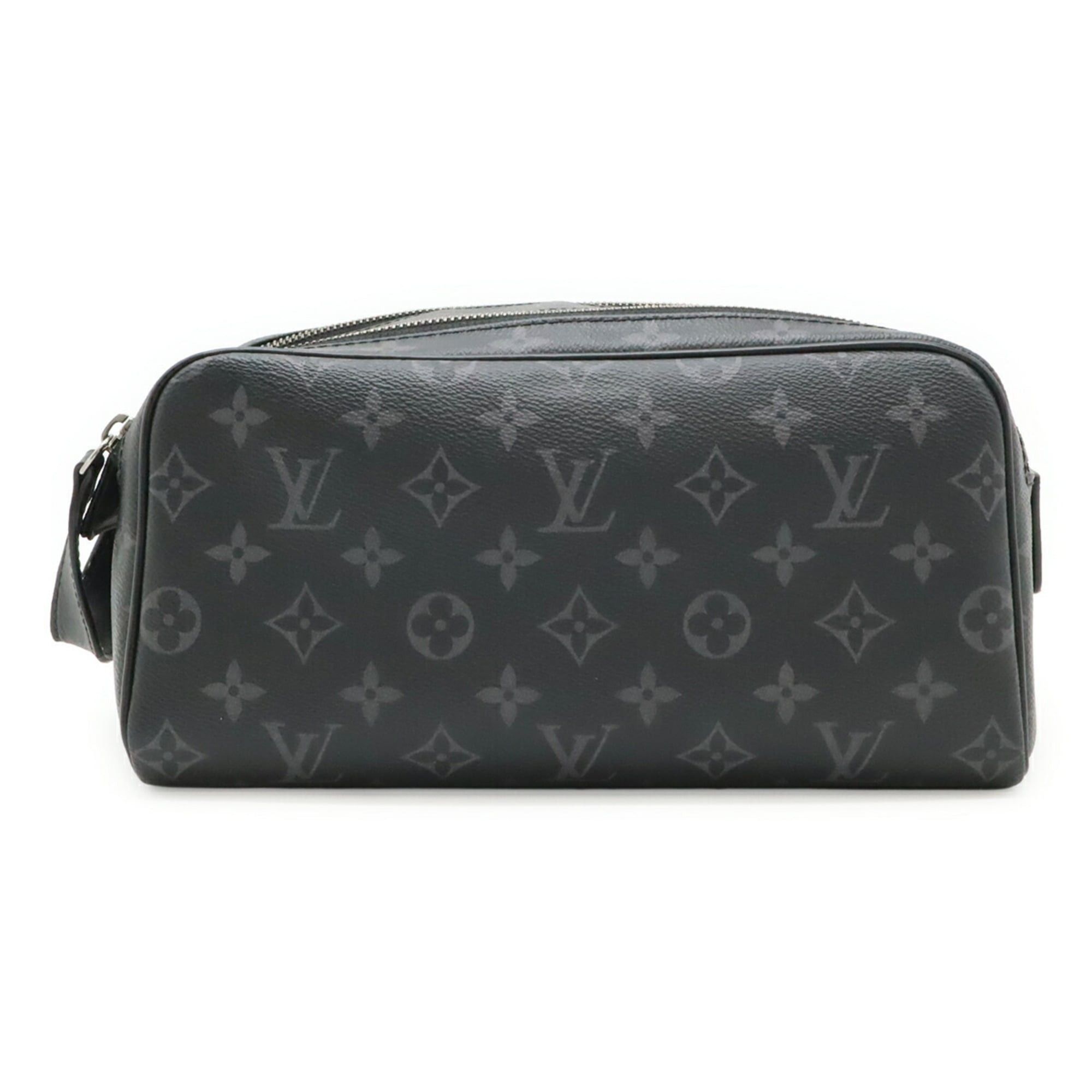 Louis Vuitton Monogram Eclipse Dopp Kit Second Bag Clutch Handbag Pouch M46354