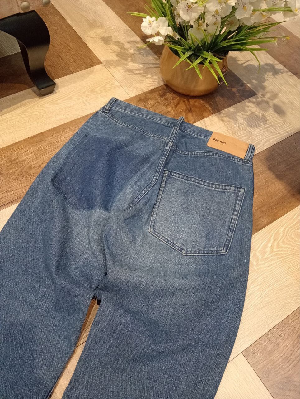 Ne-Net NE-NET ISSEY MIYAKE INDIGO DYE DENIM PANTS Size US 30 / EU 46 - 11 Thumbnail