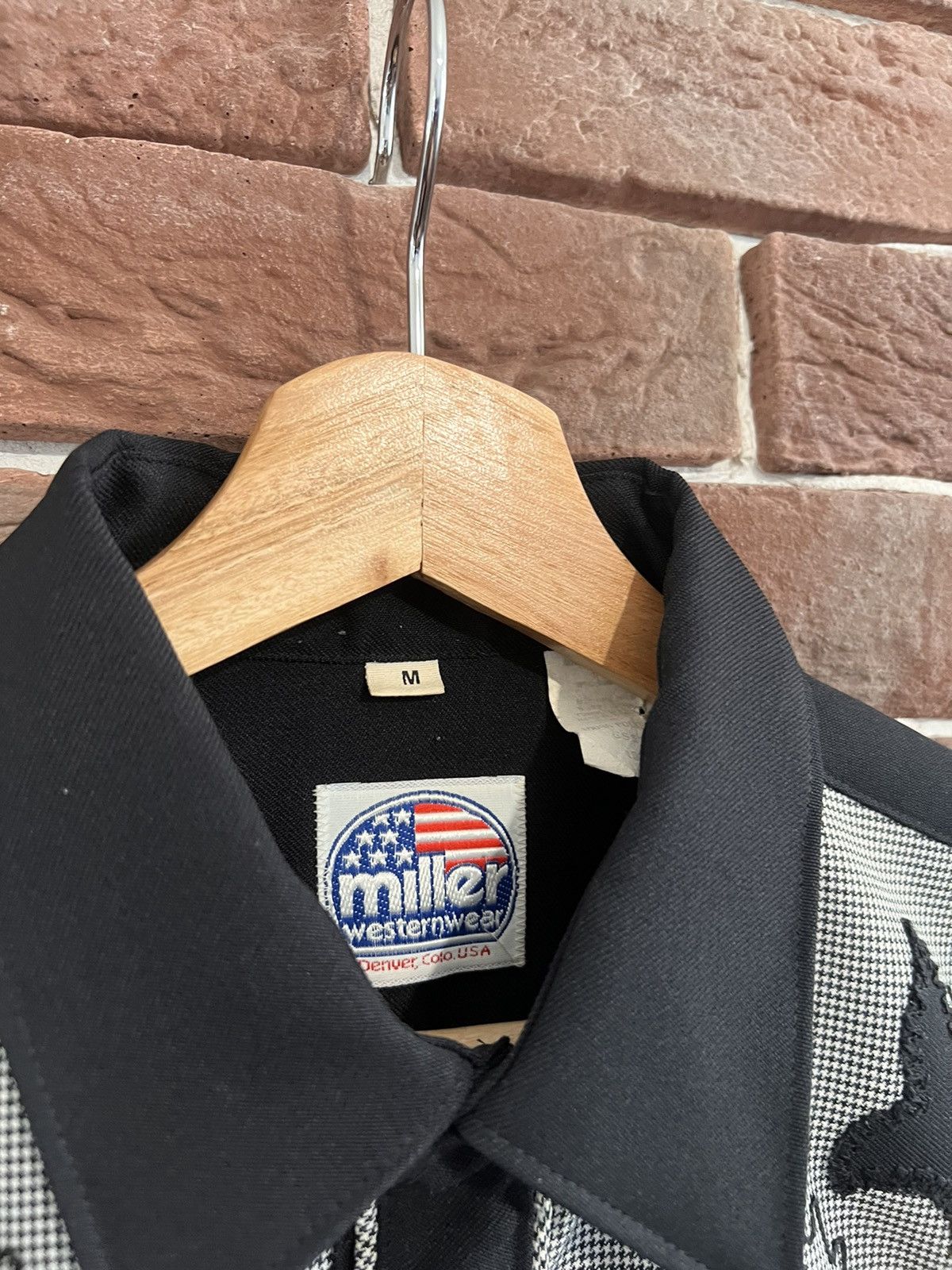 Other Vintage 80s Miller Cowboy Western Button Up Shirt Hype Rare Size US M / EU 48-50 / 2 - 3 Thumbnail
