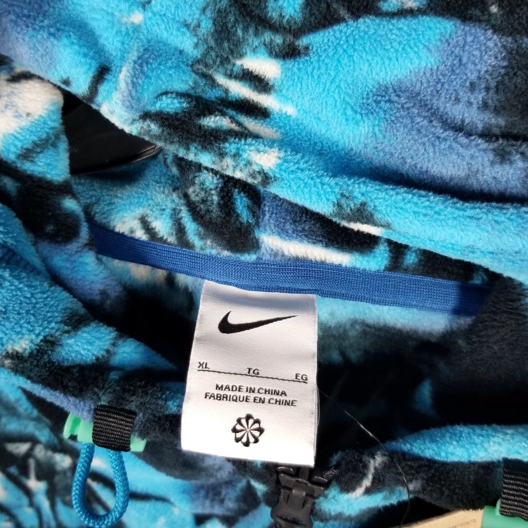 Nike Nike Kyrie Fly Trap Fleece Hoodie Jacket Full Zip Mens XL DQ6115-407 Marina Blue Size US XL / EU 56 / 4 - 5 Thumbnail