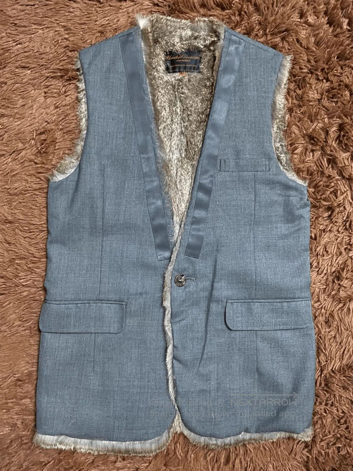 Undercover Sz 2 Undercover 05AW Rabbit Fur Vest. Size US M / EU 48-50 / 2 - 1 Thumbnail