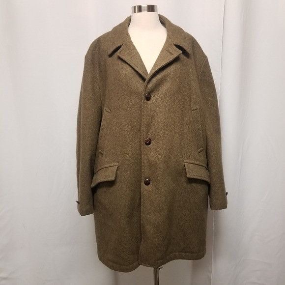 Vintage Vintage 50s Peter's All Weather Wear Stadium Over Coat Sport Size US L / EU 52-54 / 3 - 5 Thumbnail