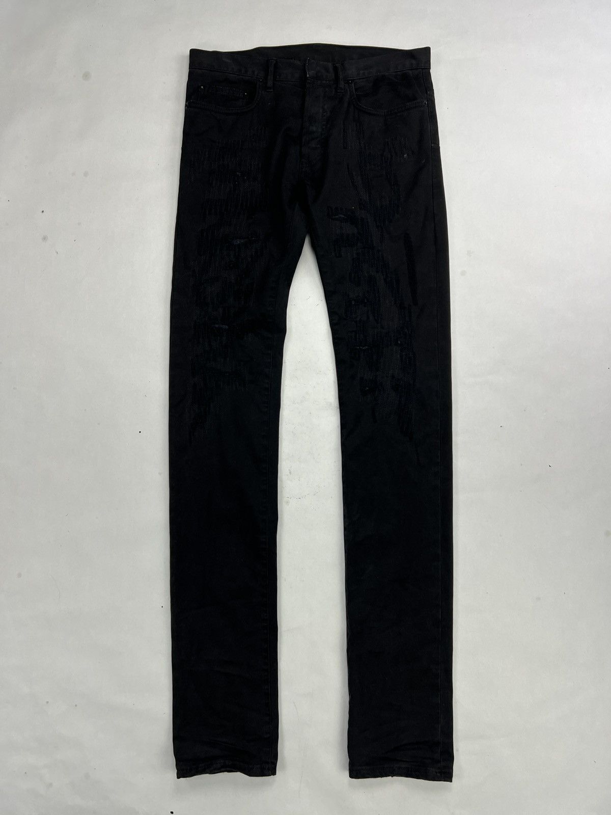 image of Dior Stitched Jeans in Black, Men's (Size 30)