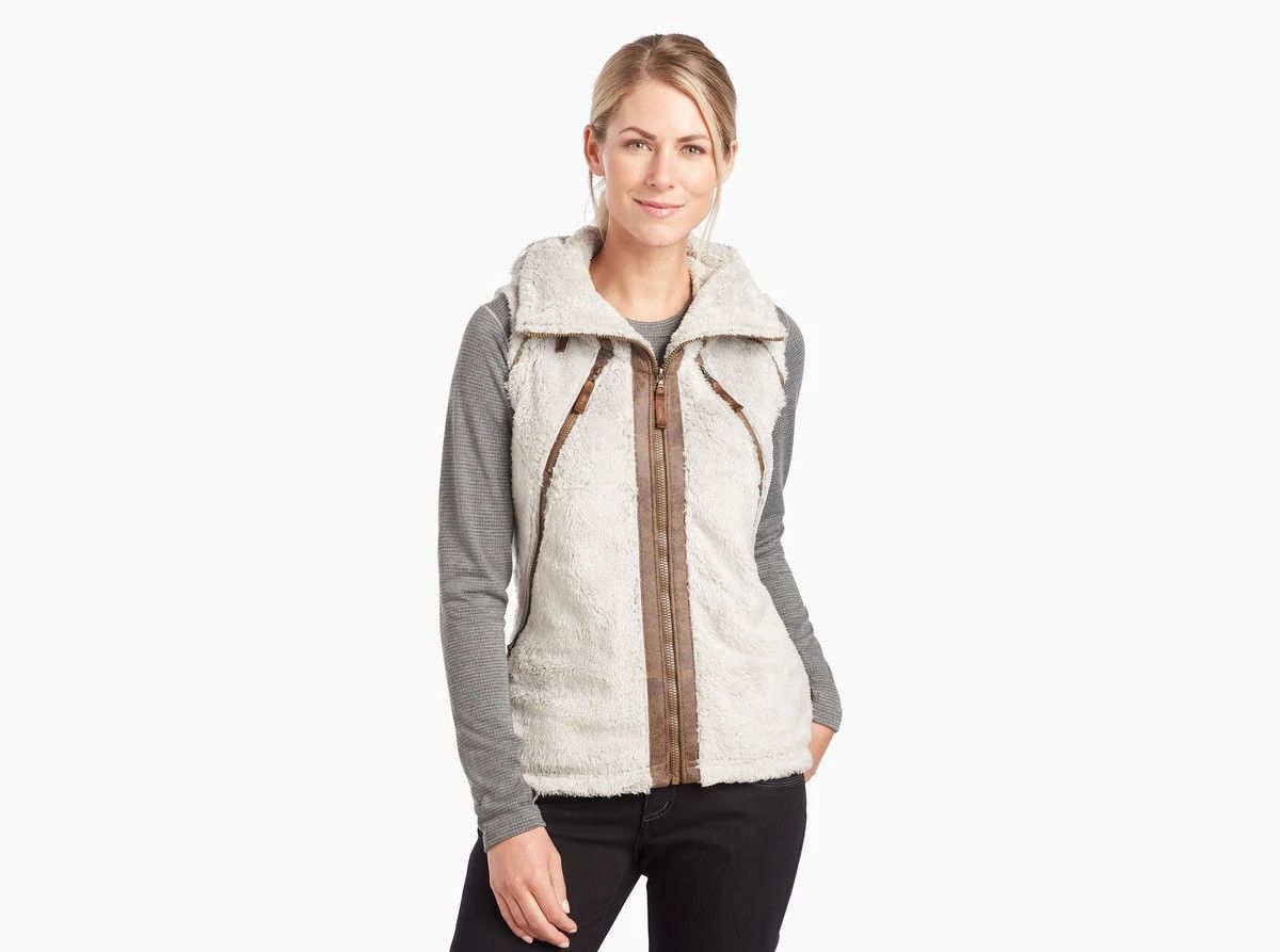 Kuhl Kuhl Flight Full Zip Up Vest Jacket Sleeveless Fleece Hooded Size S / US 4 / IT 40 - 14 Thumbnail
