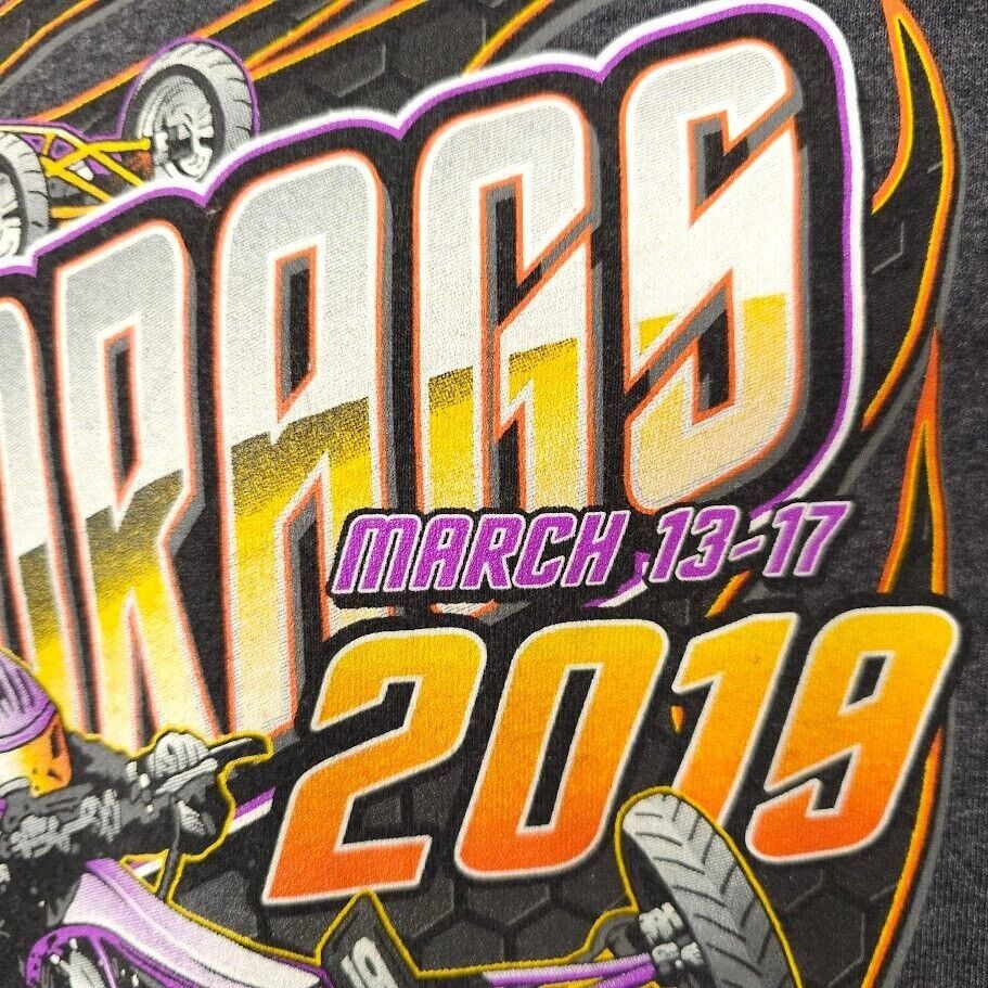 Other Bako Sand Drags Racing T Shirt Mens Size Small Gray 2019 Size US S / EU 44-46 / 1 - 4 Thumbnail