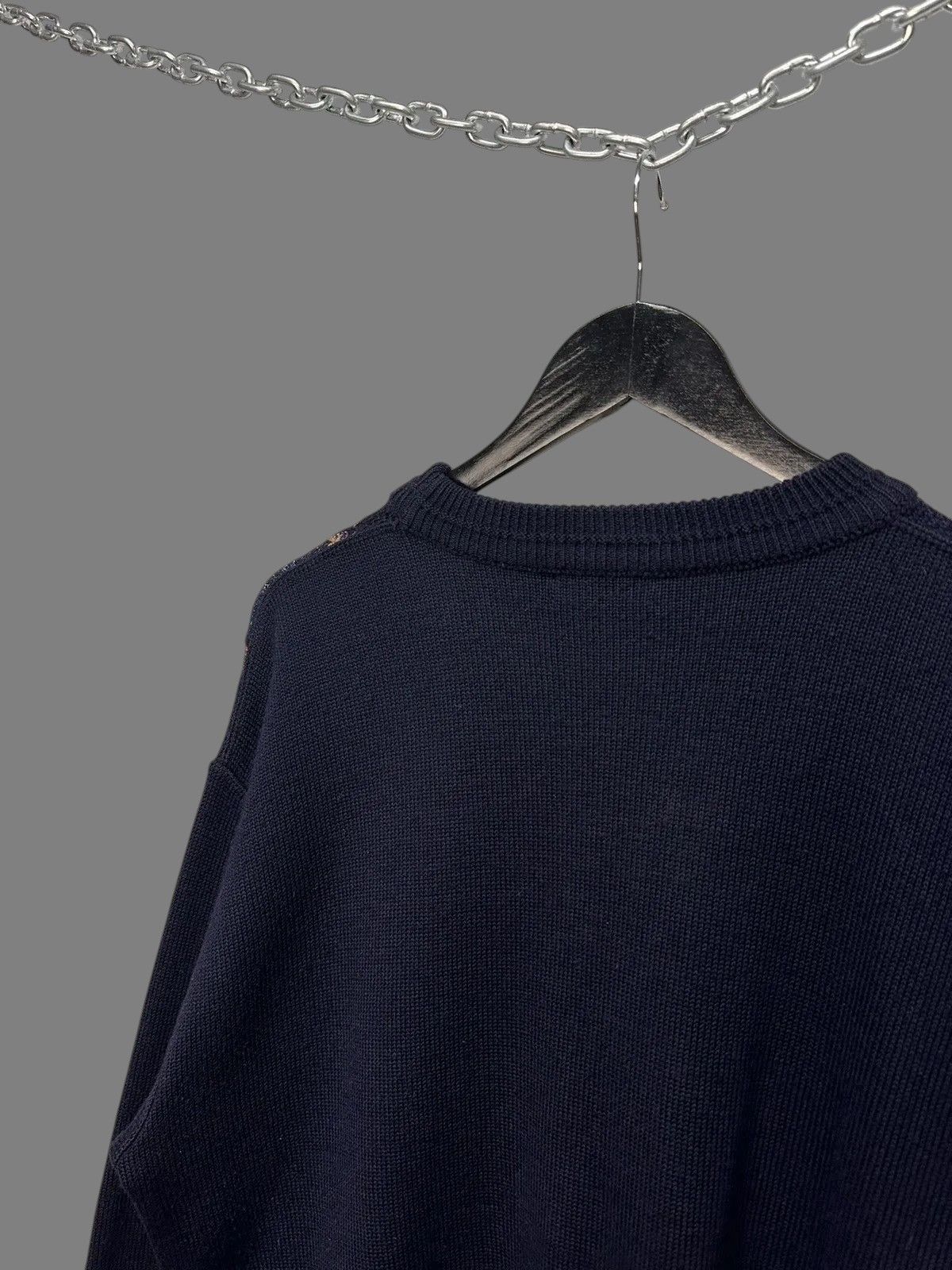 Carlo Colucci Y2K Vintage Gothic Sweater Distressed Diesel Kapital Style Size US L / EU 52-54 / 3 - 13 Thumbnail