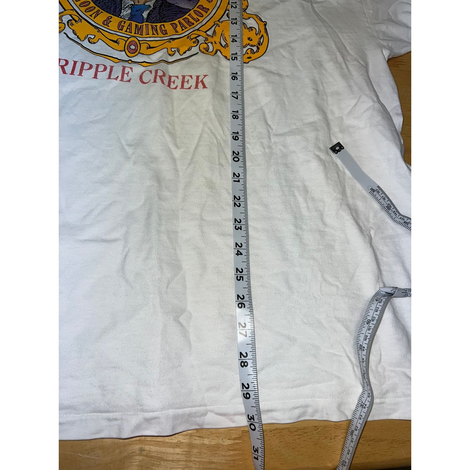 Hanes Vintage Casino Shirt Womacks Saloon & Gaming Parlor 90s XL Size US XL / EU 56 / 4 - 9 Thumbnail