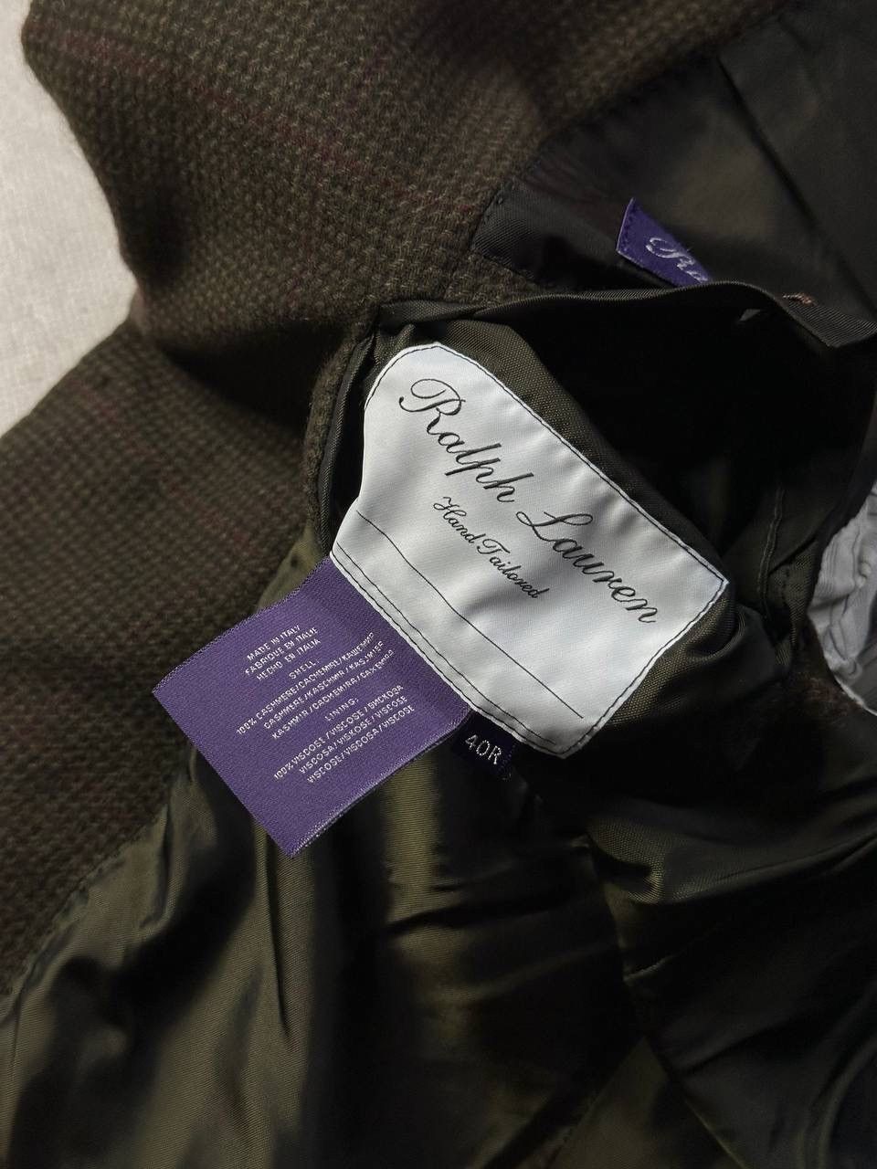 Ralph Lauren Purple Label Ralph Lauren Purple Label 100% Cashmere Blazer 40R Size 40R - 5 Thumbnail