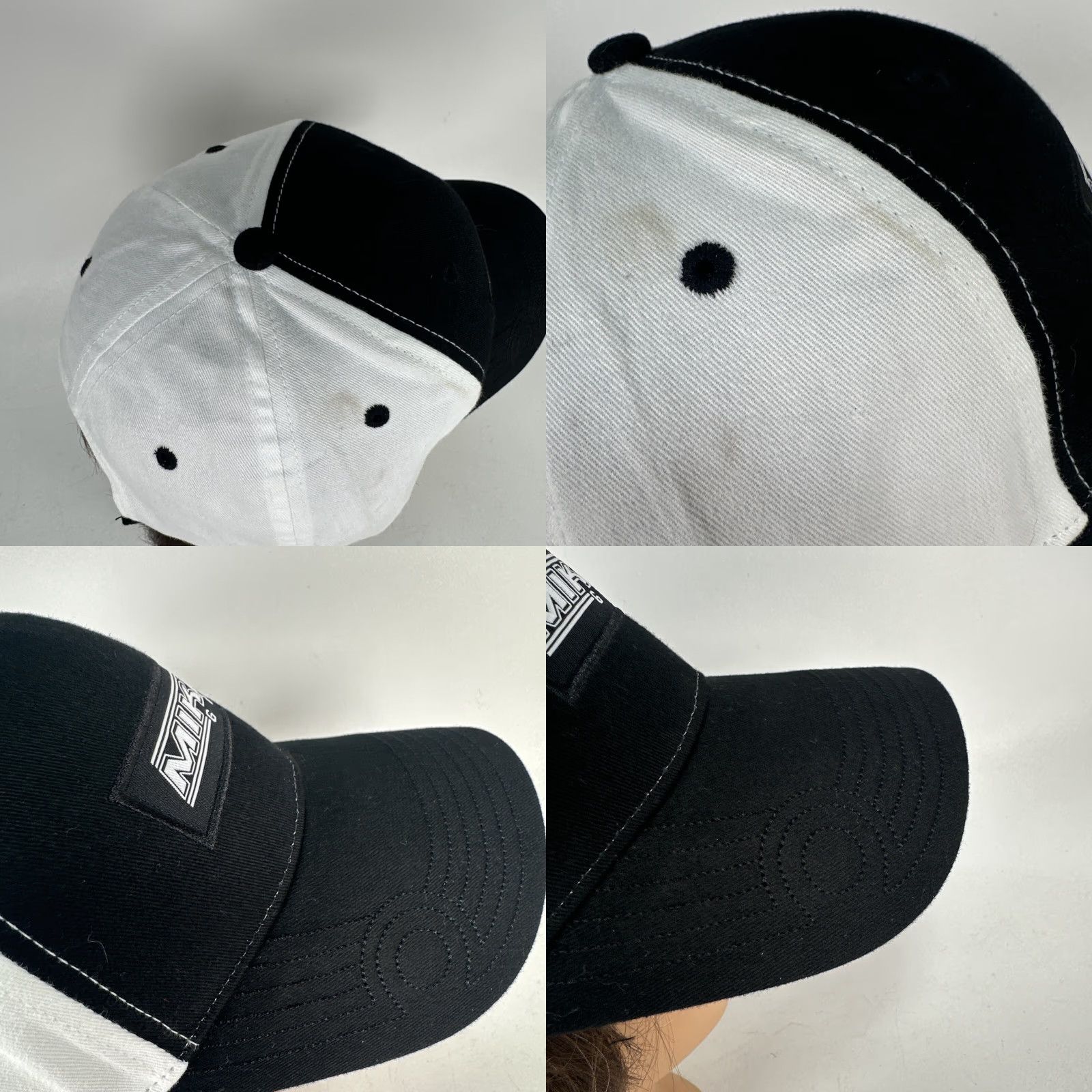 Vintage VINTAGE Miken Golf MX1 Hat Adjustable Rare MIKEN Hat Black Adjustable New Read Description Size ONE SIZE - 8 Thumbnail