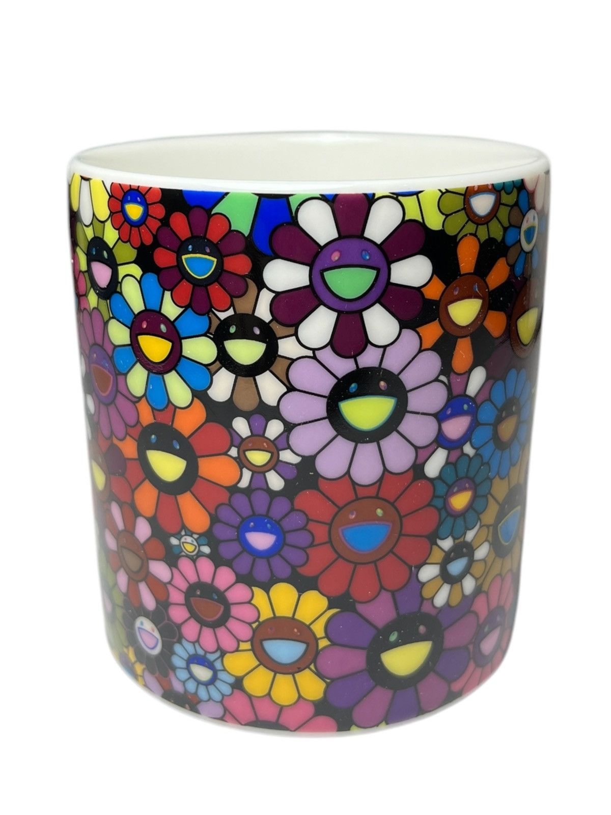 Takashi Murakami Takashi Murakami Flower All over Mug cup (black) Size ONE SIZE - 2 Thumbnail