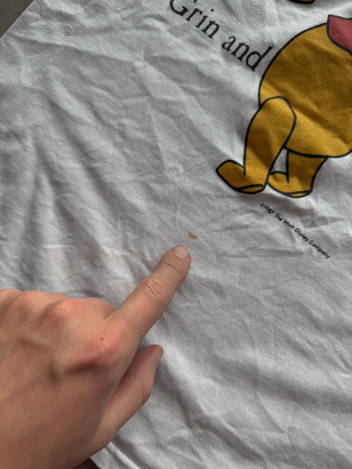 Disney Vintage Winnie The Pooh Disney 1987 T Shirt Size US XL / EU 56 / 4 - 4 Thumbnail