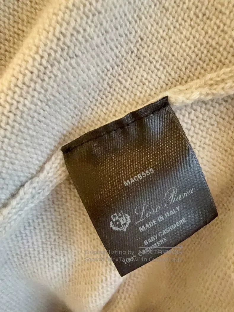 Loro Piana LORO PIANA Men's Baby Cashmere Turtleneck Sweater Size US M / EU 48-50 / 2 - 7 Thumbnail