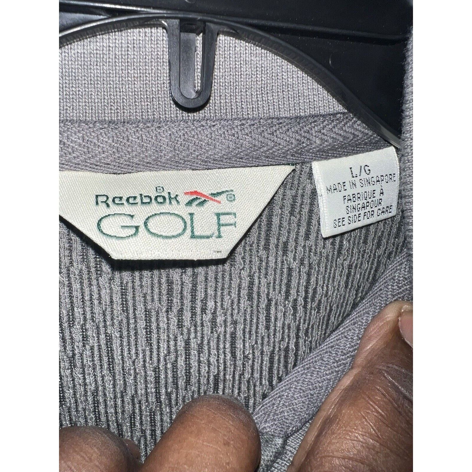 Reebok Vintage Reebok Golf Polo Shirt Mens Large Gray All Over Size US L / EU 52-54 / 3 - 2 Thumbnail