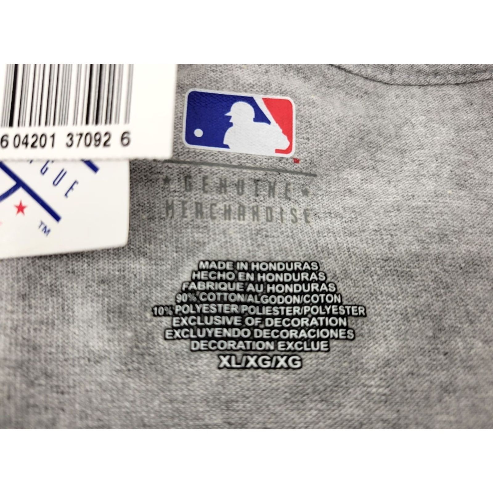 MLB VINTAGE Tampa Bay Rays Puffy Logo Shirt Mens XL Gray Graphic Crew Neck Short Sleeve MLB Size US XL / EU 56 / 4 - 8 Thumbnail
