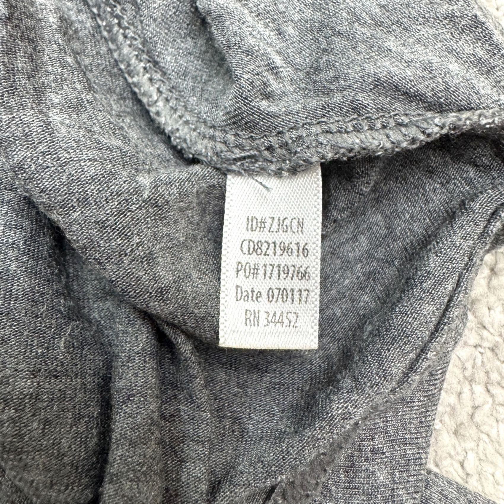 Vintage Cuddl Duds Cowl Neck Hi-Low Shift Dress Womens XL Gray Long Sleeve Stretch Soft Knit Size XL / US 12-14 / IT 48-50 - 5 Thumbnail