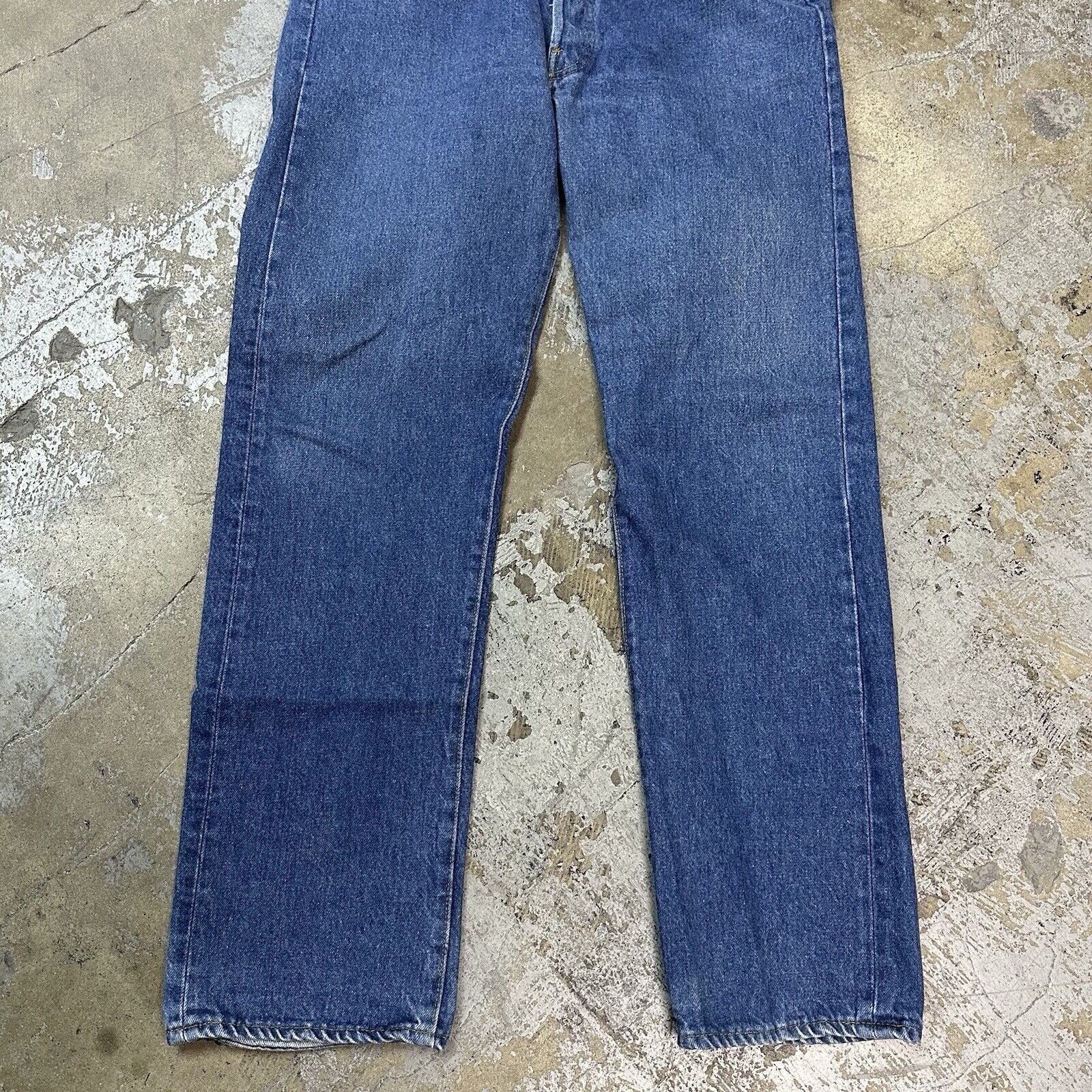 Levi's × Vintage Vintage Levi’s 501 Faded Dark Wash Denim Jeans 36x32 Size US 36 / EU 52 - 3 Thumbnail