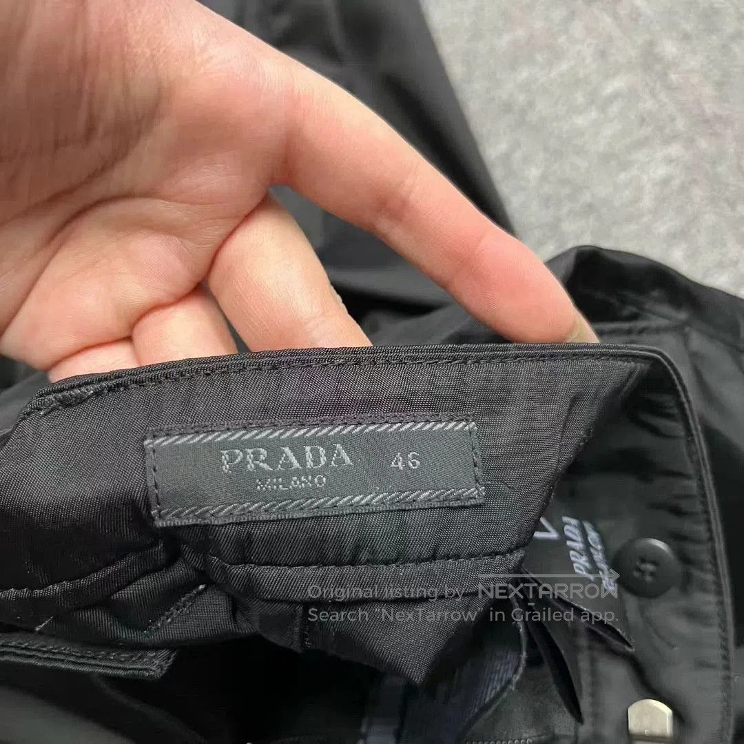 Prada prada black logo nylon cargo pants. Size US 30 / EU 46 - 3 Thumbnail