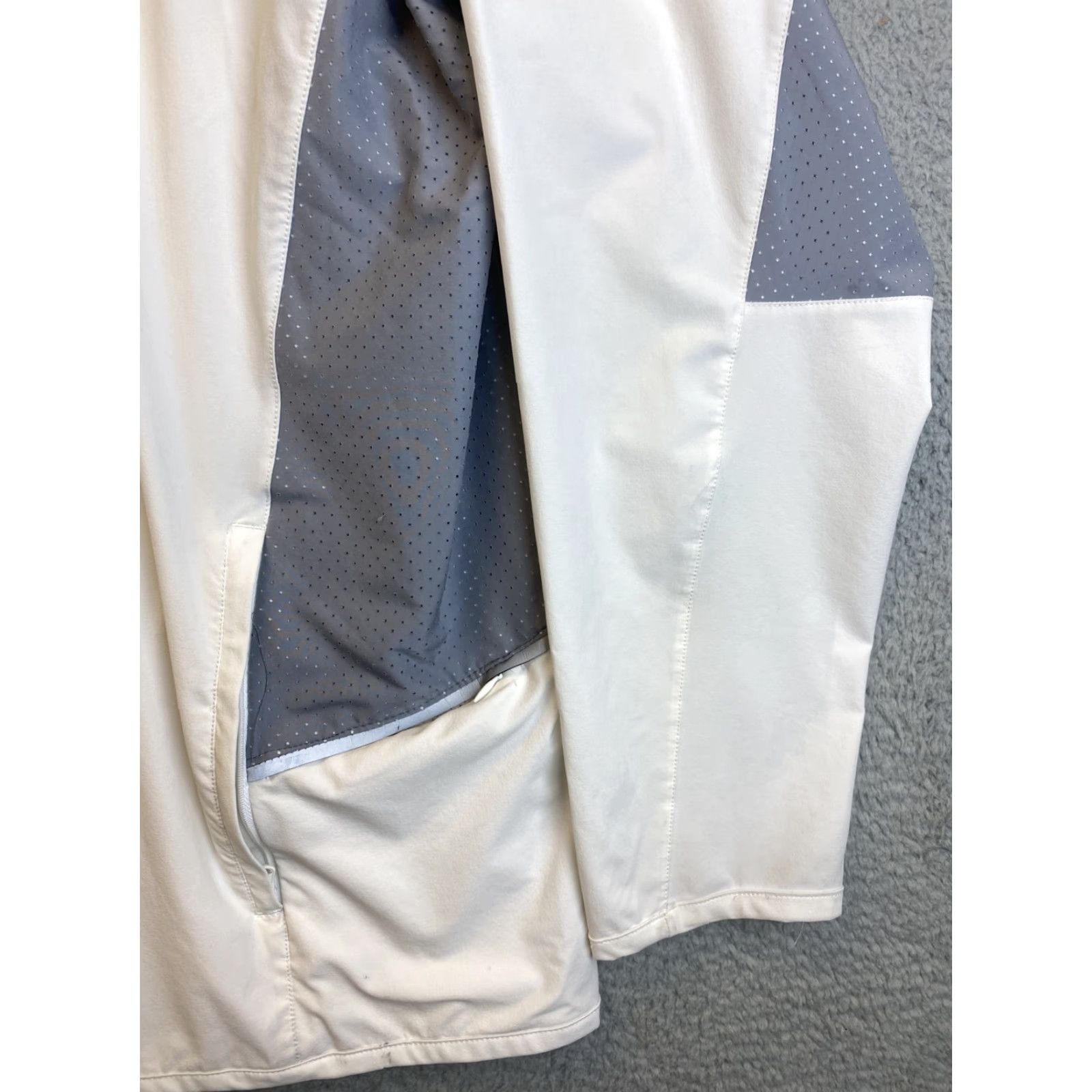 Under Armour Under Armour Zip Hooded Pullover Windbreaker Mens XXL White Softshell /92-17 Size US XXL / EU 58 / 5 - 5 Thumbnail