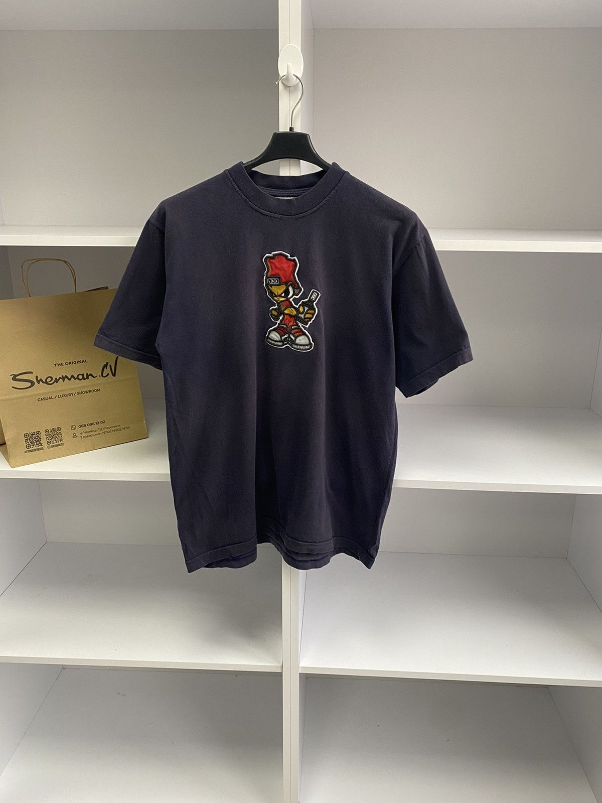 Vintage Vintage station skate Sk8 t-shirt Size US L / EU 52-54 / 3 - 2 Thumbnail