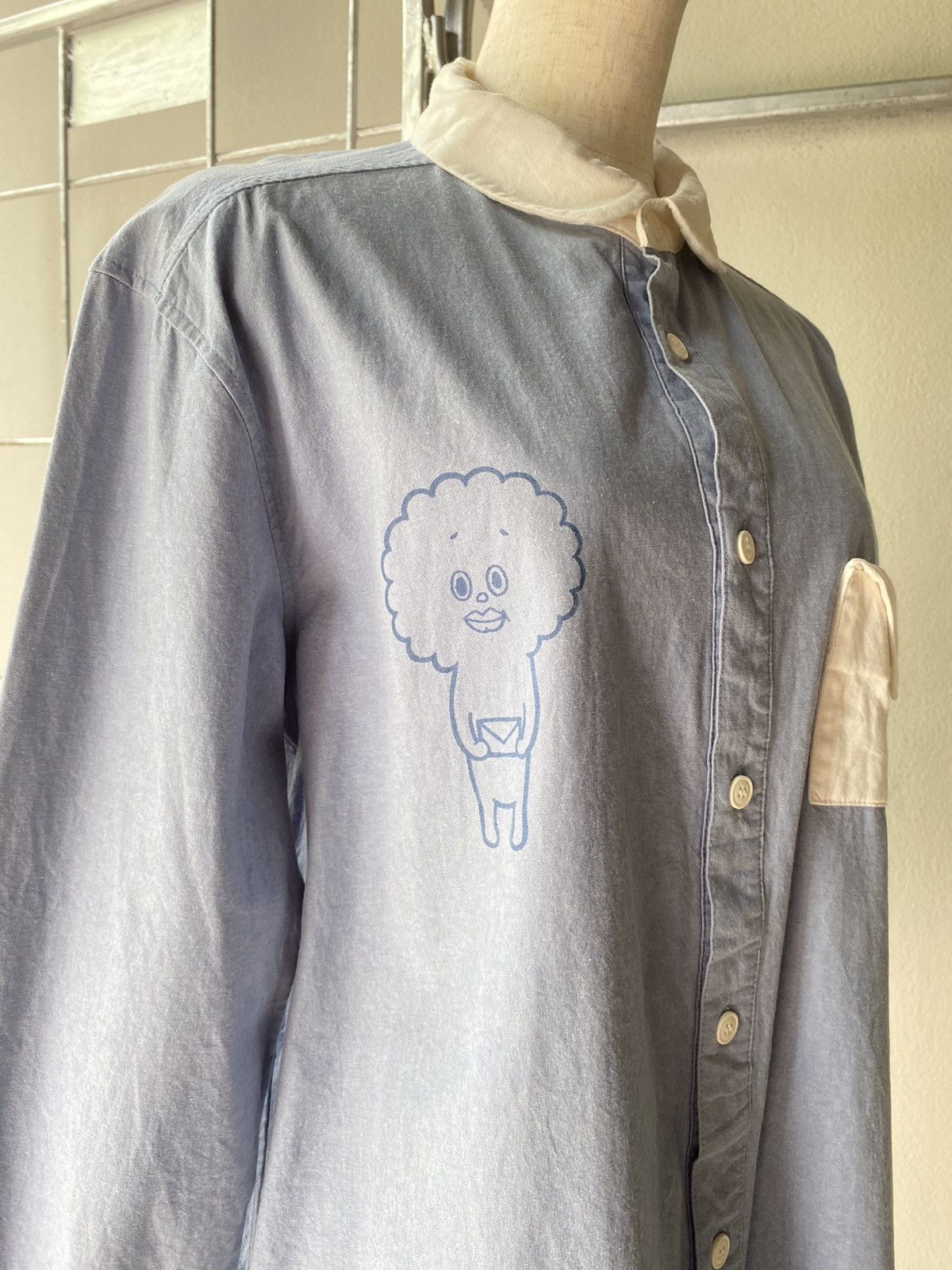 Ne-Net Né-net Light Envelope Pocket Blue Shirt Size US L / EU 52-54 / 3 - 17 Thumbnail