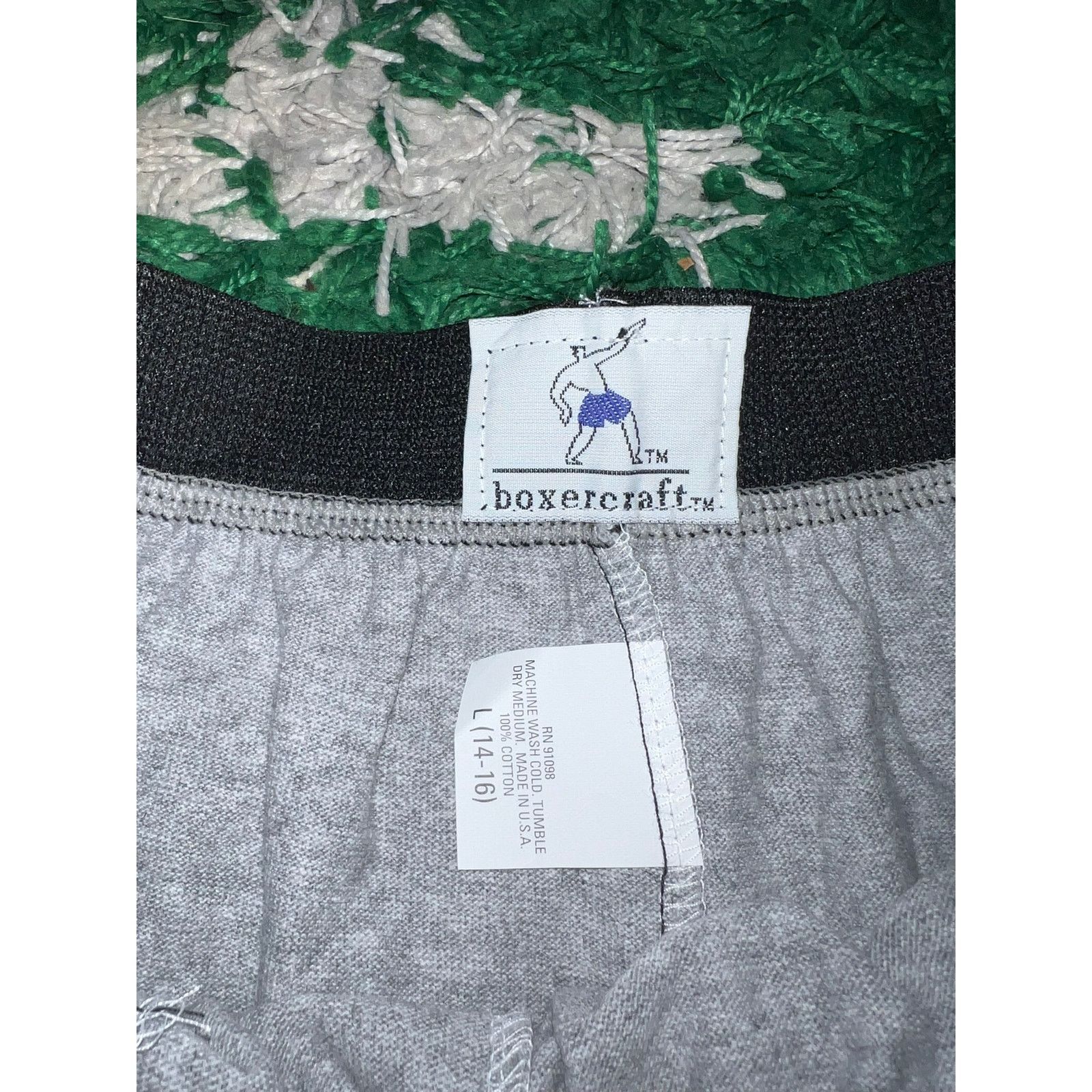 Vintage NEW Boxercraft Gray Women's Shorts Bottoms Boxers NWT Size 32" / US 10 / IT 46 - 4 Thumbnail